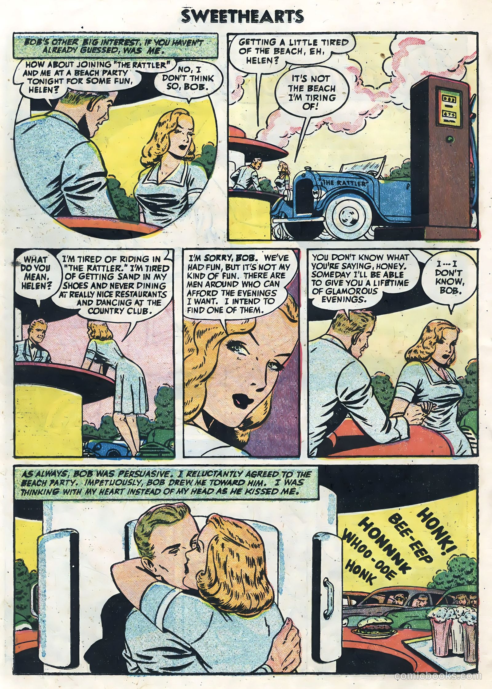 Sweethearts #28 (1955) — page 22 of 36