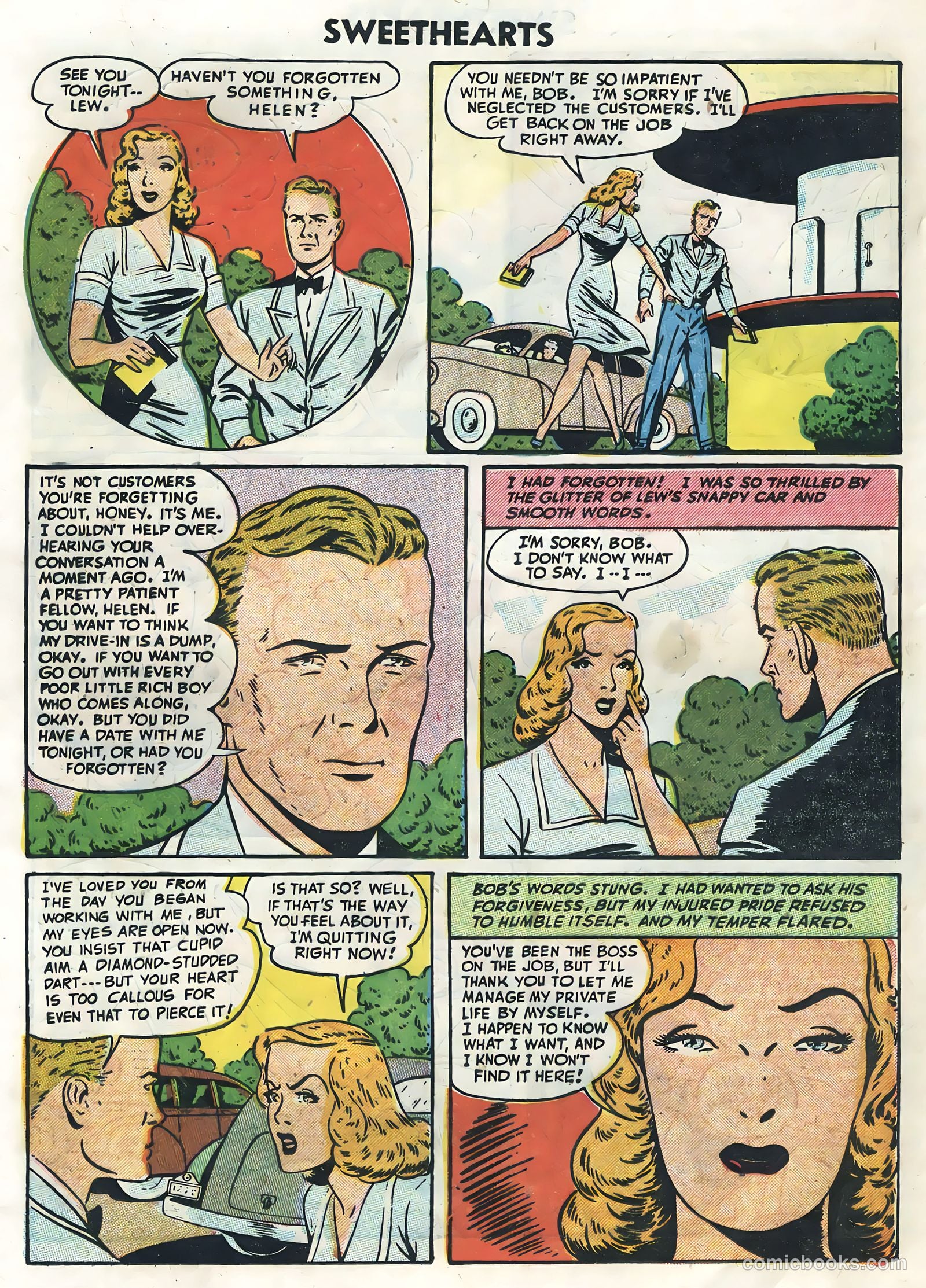 Sweethearts #28 (1955) — page 24 of 36