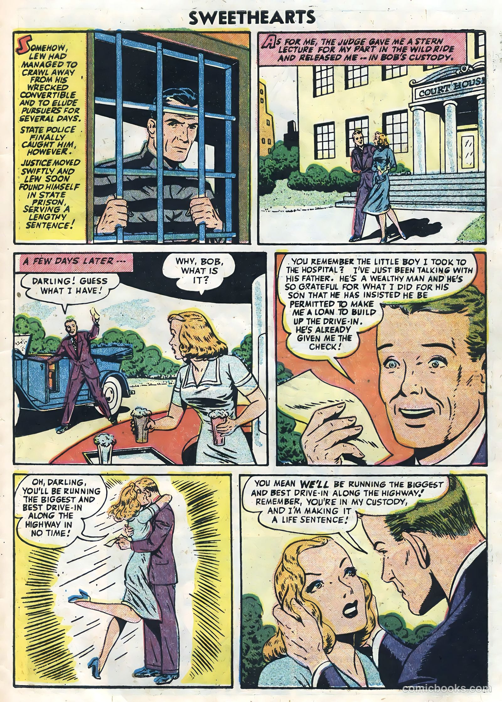 Sweethearts #28 (1955) — page 31 of 36