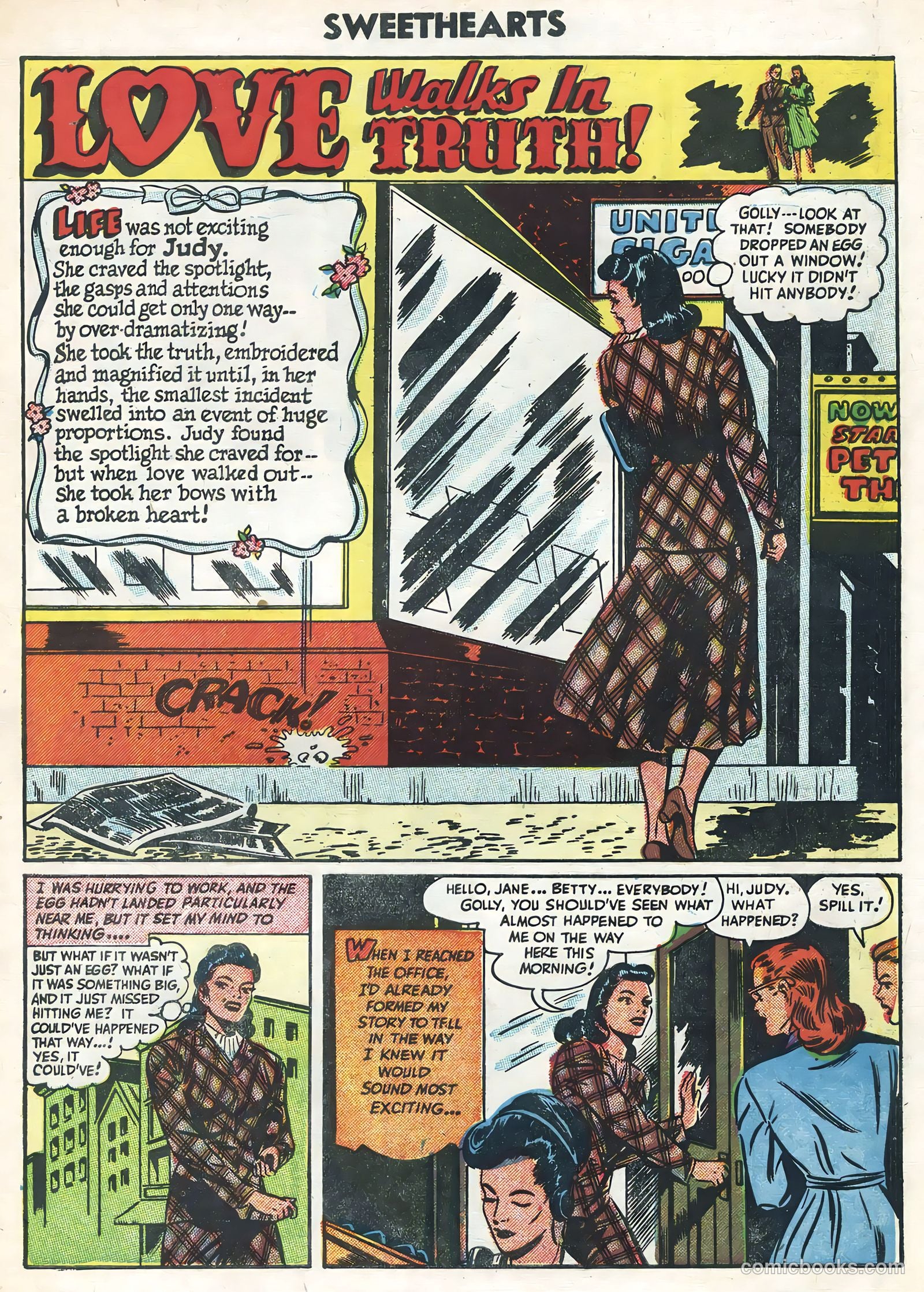 Sweethearts #29 (1955) — page 3 of 36