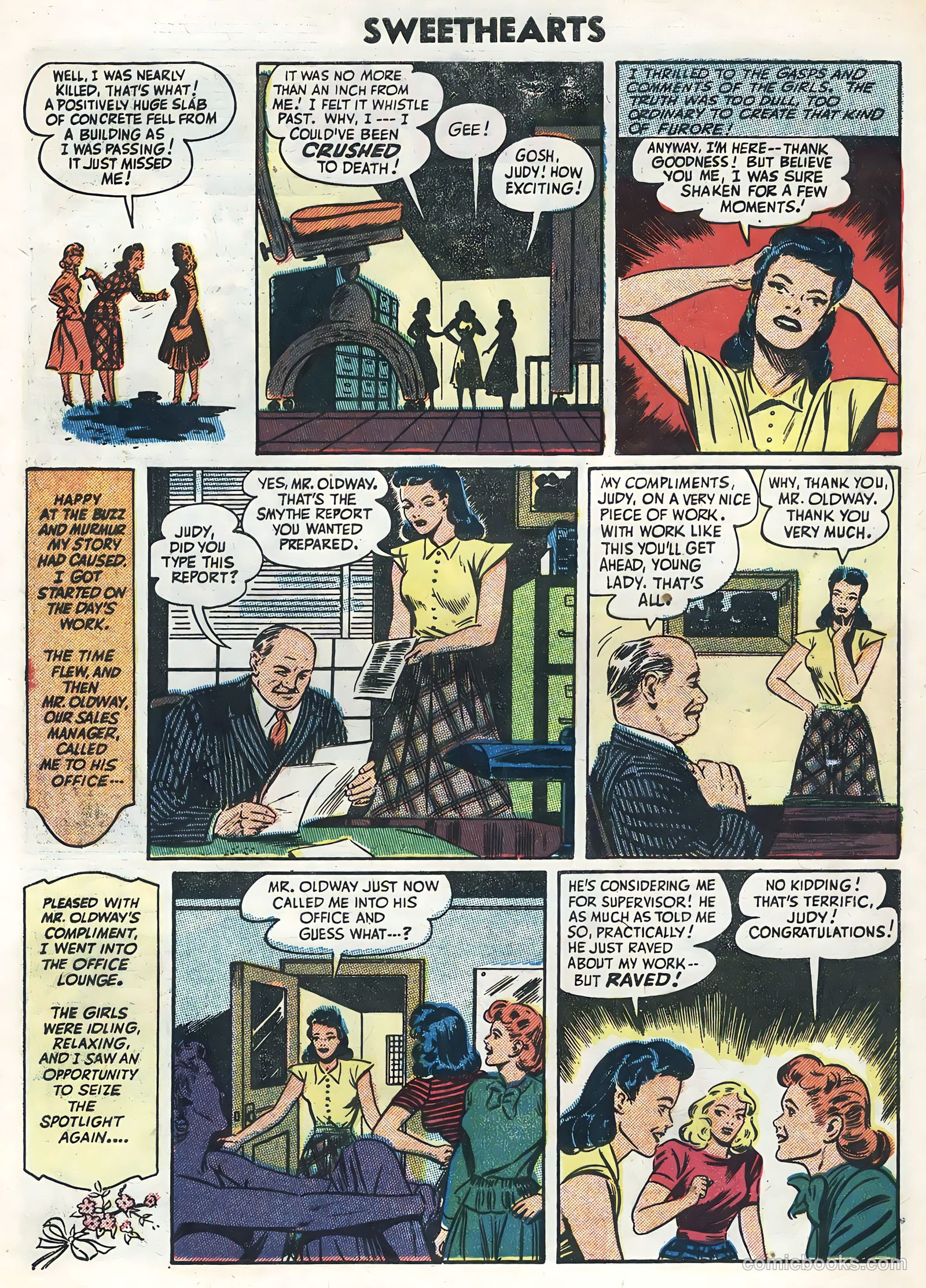Sweethearts #29 (1955) — page 4 of 36
