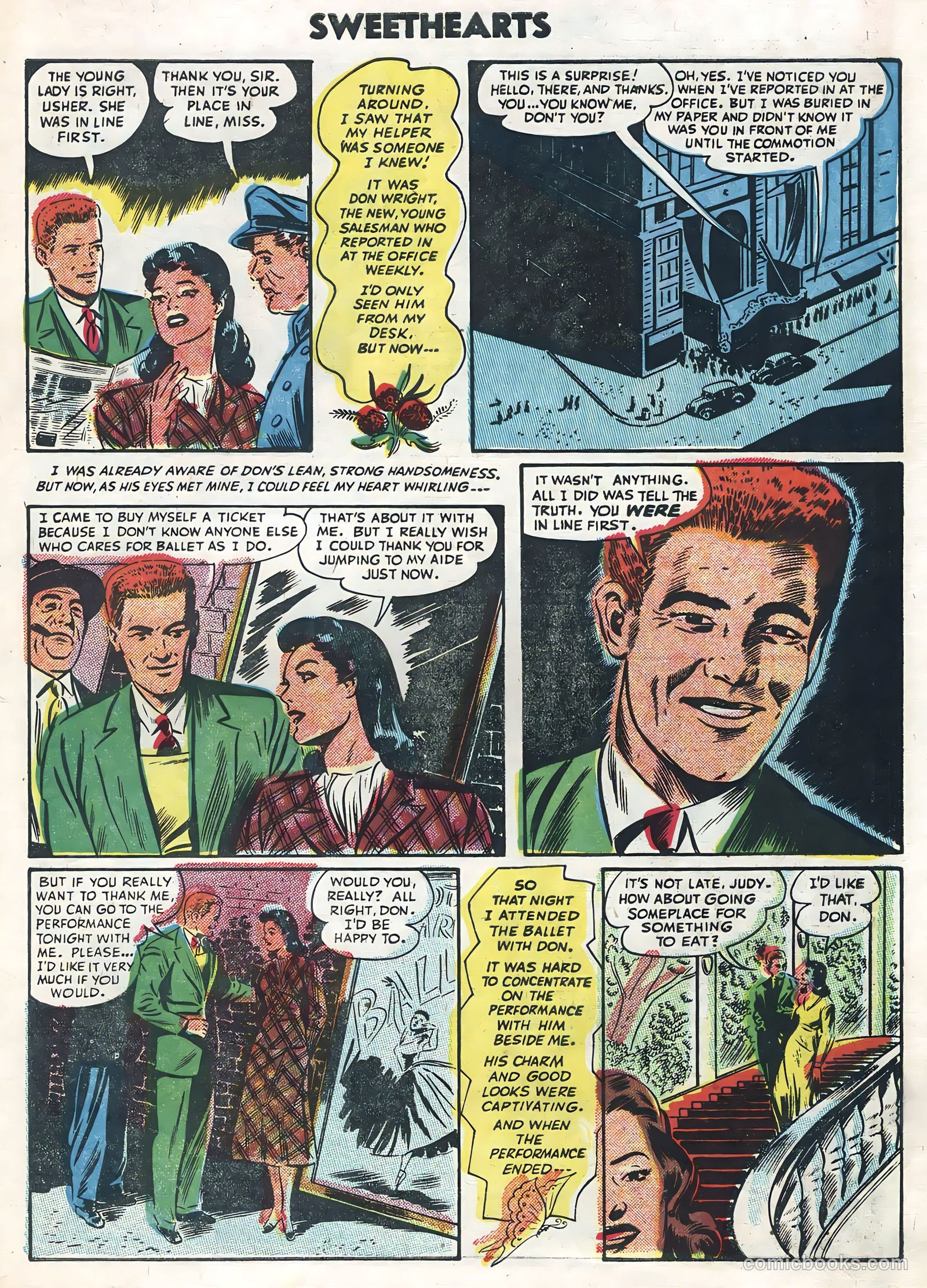 Sweethearts #29 (1955) — page 7 of 36