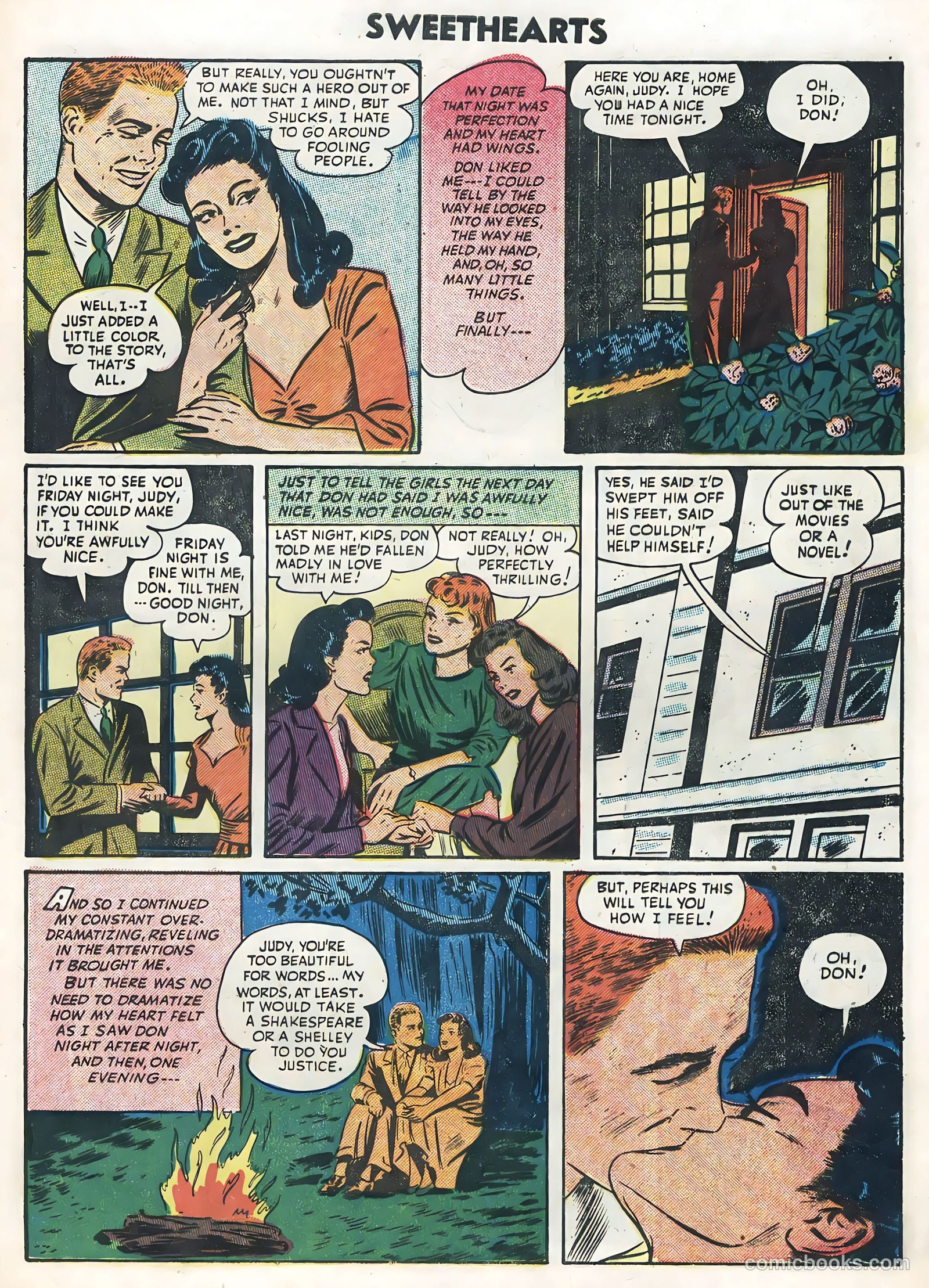 Sweethearts #29 (1955) — page 9 of 36