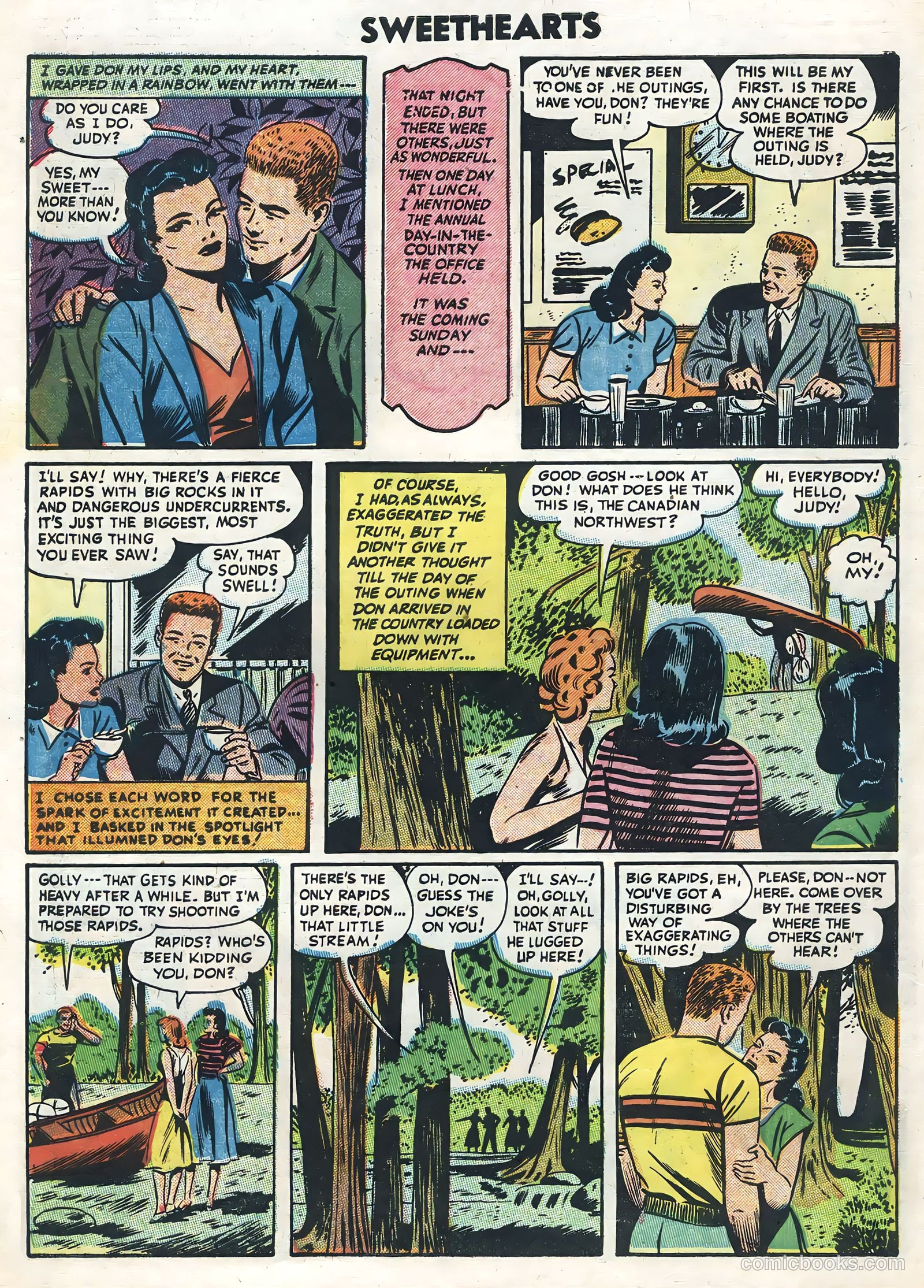 Sweethearts #29 (1955) — page 10 of 36