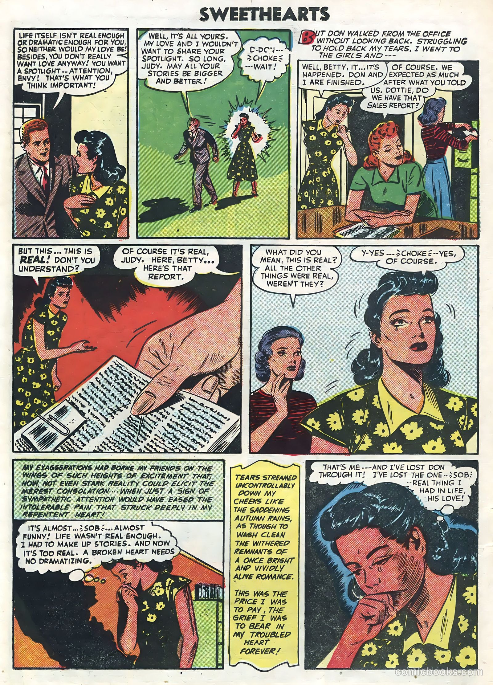 Sweethearts #29 (1955) — page 14 of 36