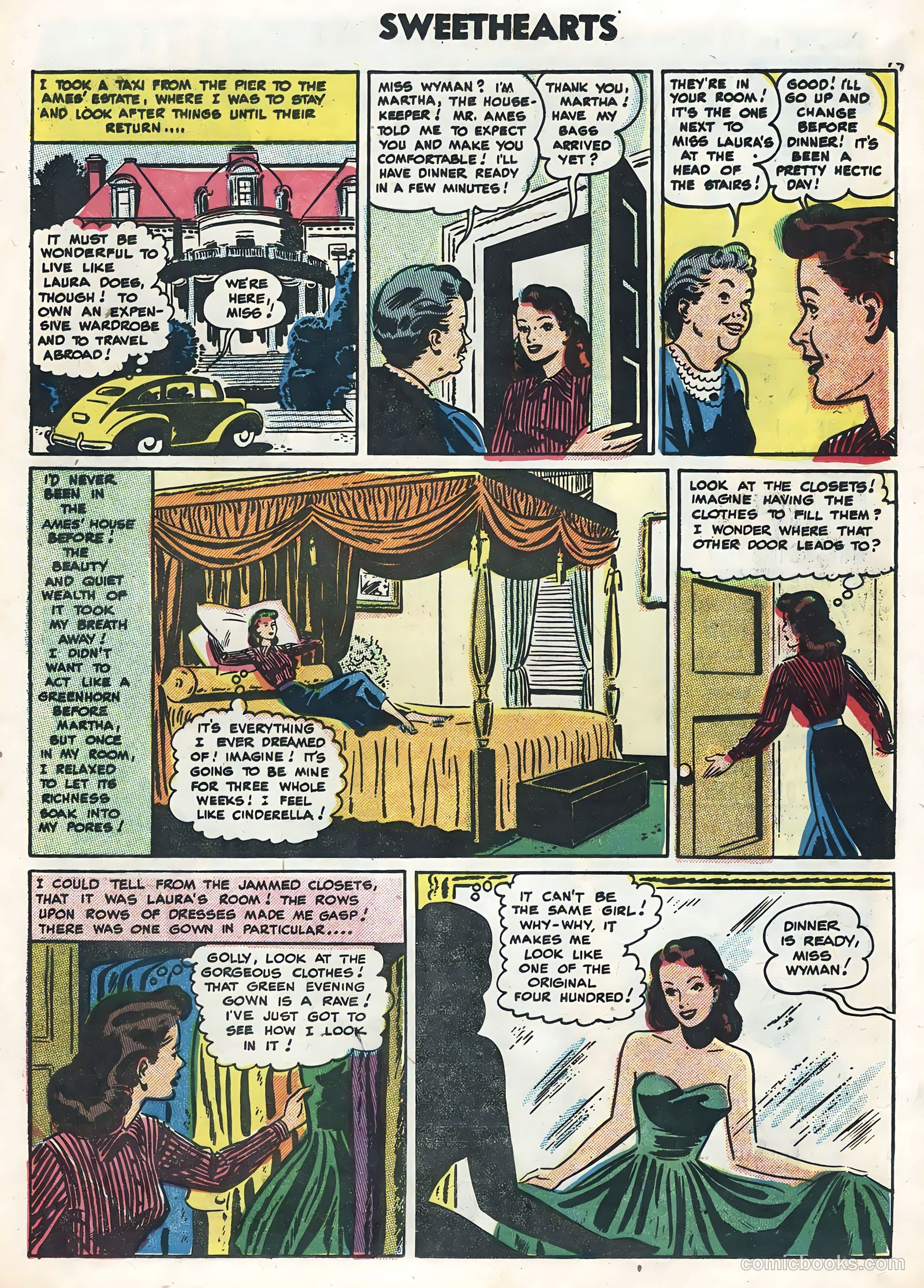 Sweethearts #29 (1955) — page 21 of 36
