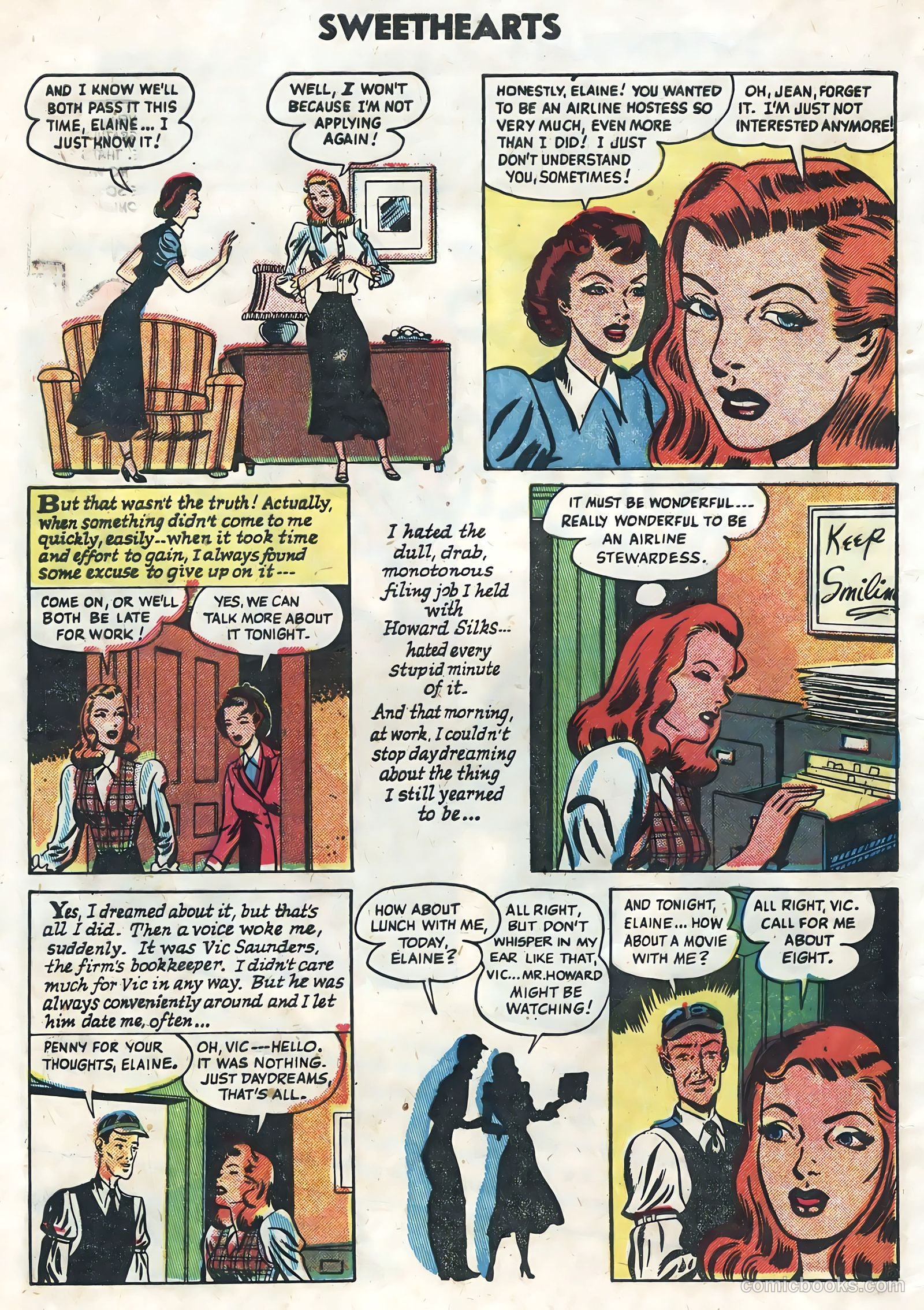 Sweethearts #30 (1955) — page 4 of 36