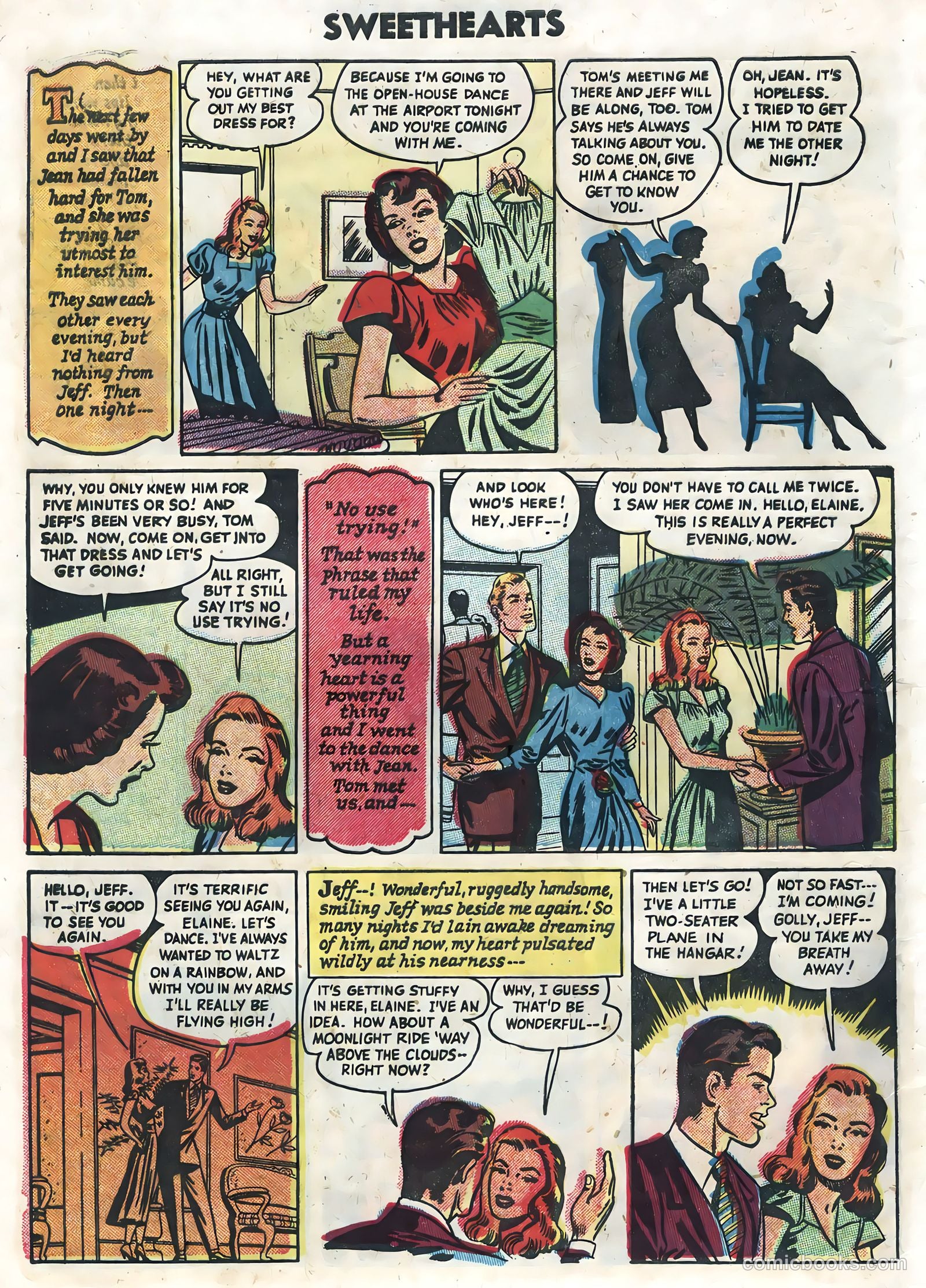 Sweethearts #30 (1955) — page 8 of 36