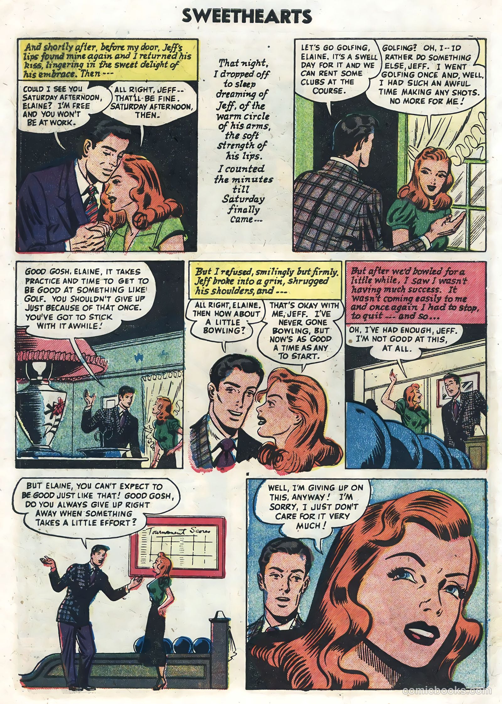 Sweethearts #30 (1955) — page 10 of 36