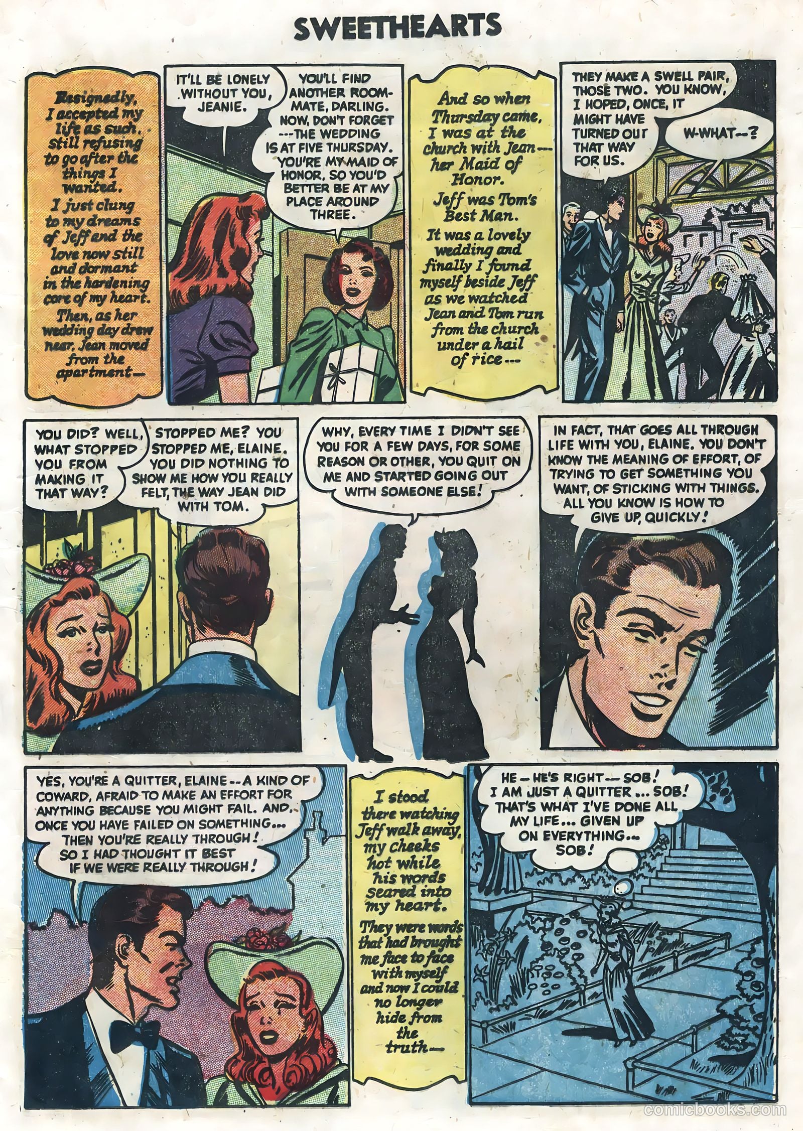 Sweethearts #30 (1955) — page 13 of 36