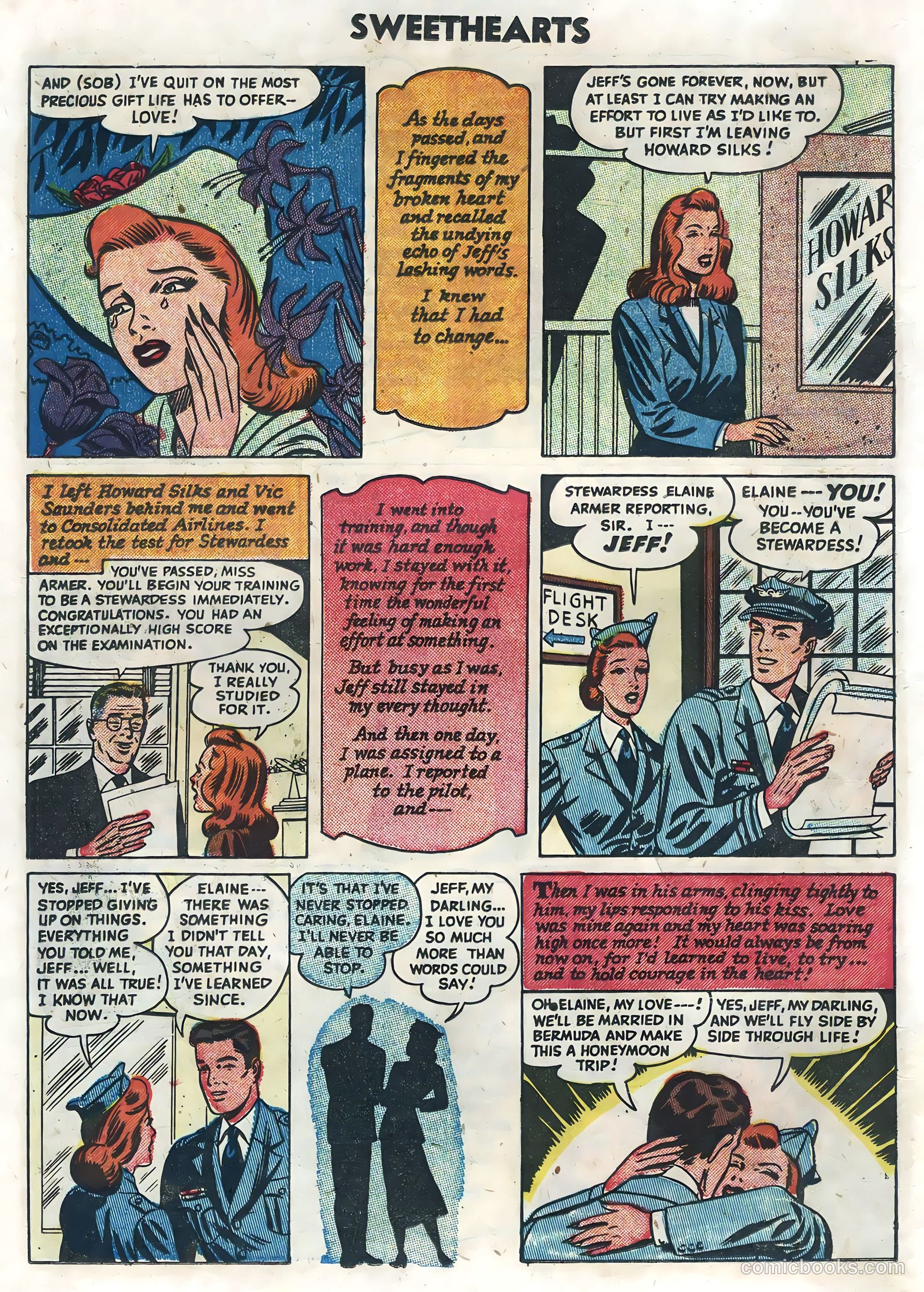 Sweethearts #30 (1955) — page 14 of 36