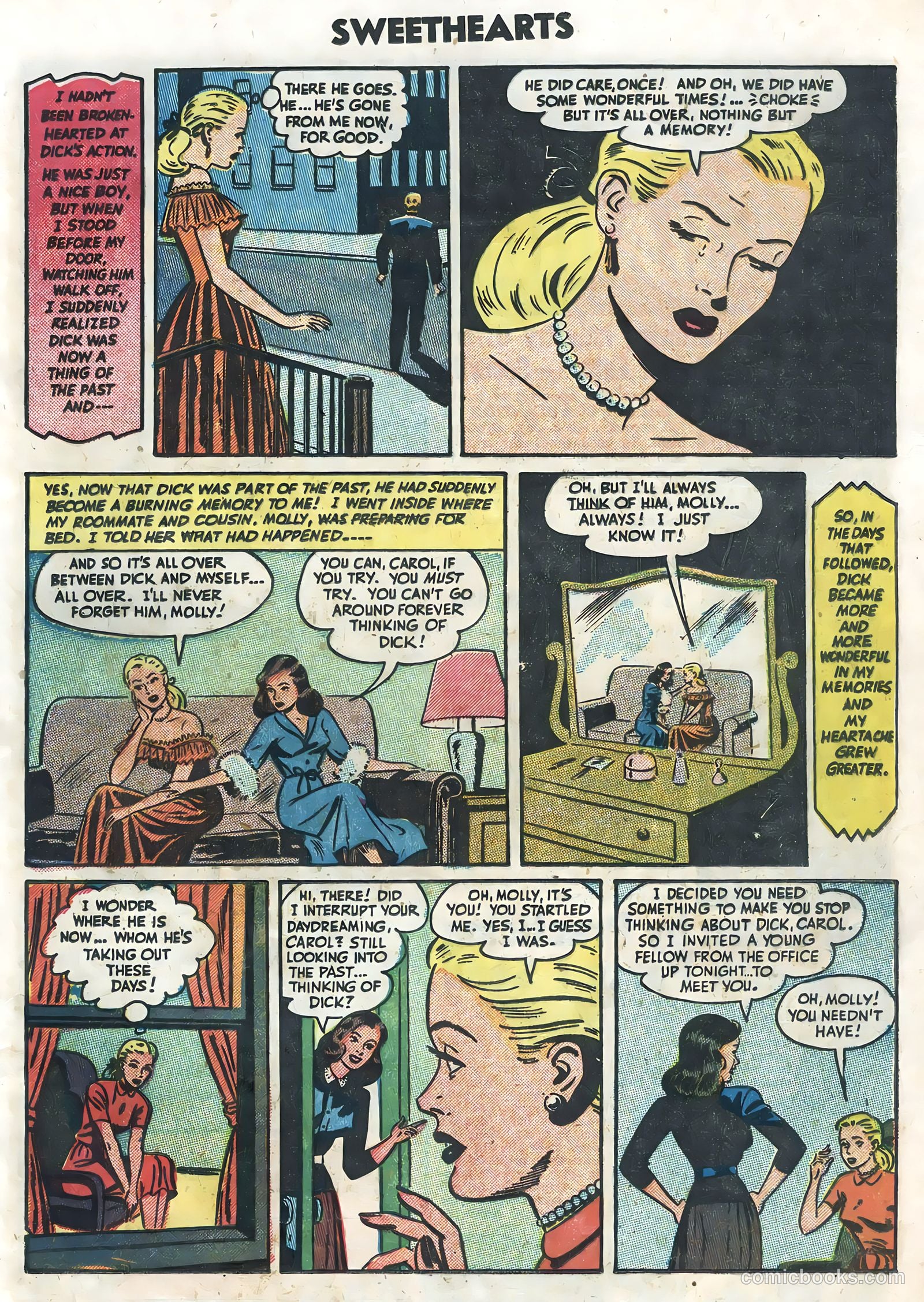 Sweethearts #30 (1955) — page 21 of 36