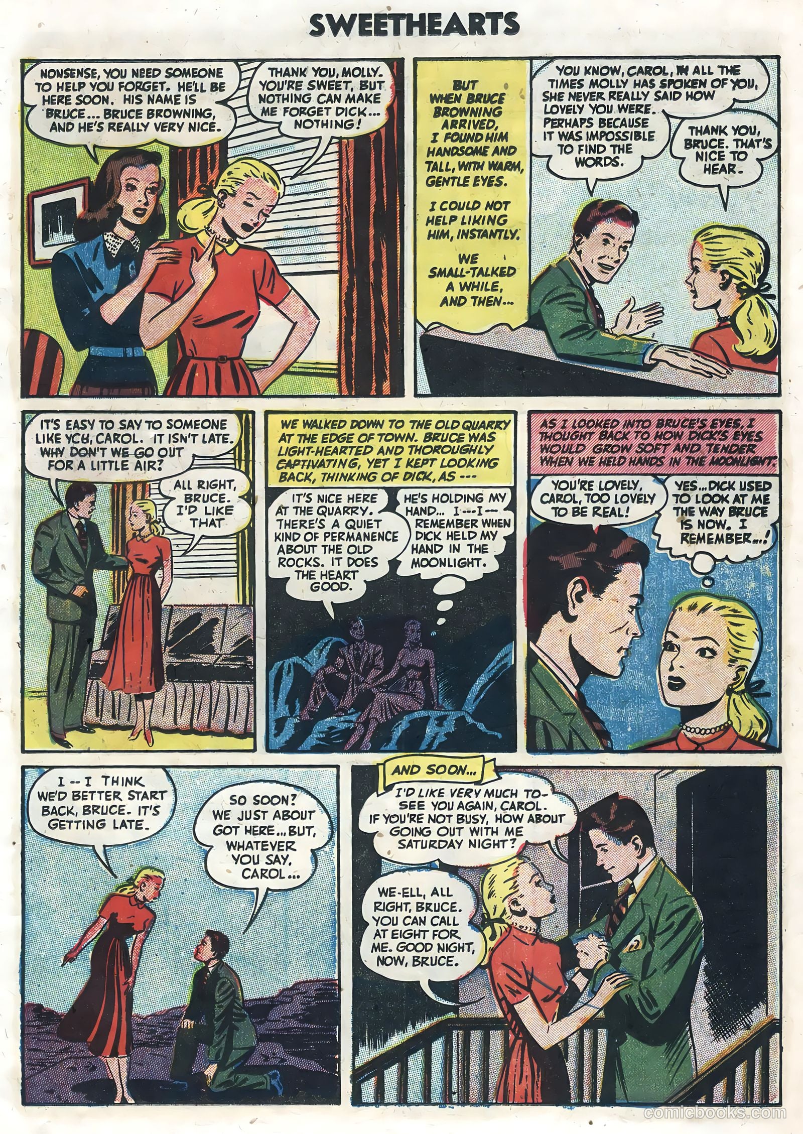 Sweethearts #30 (1955) — page 23 of 36