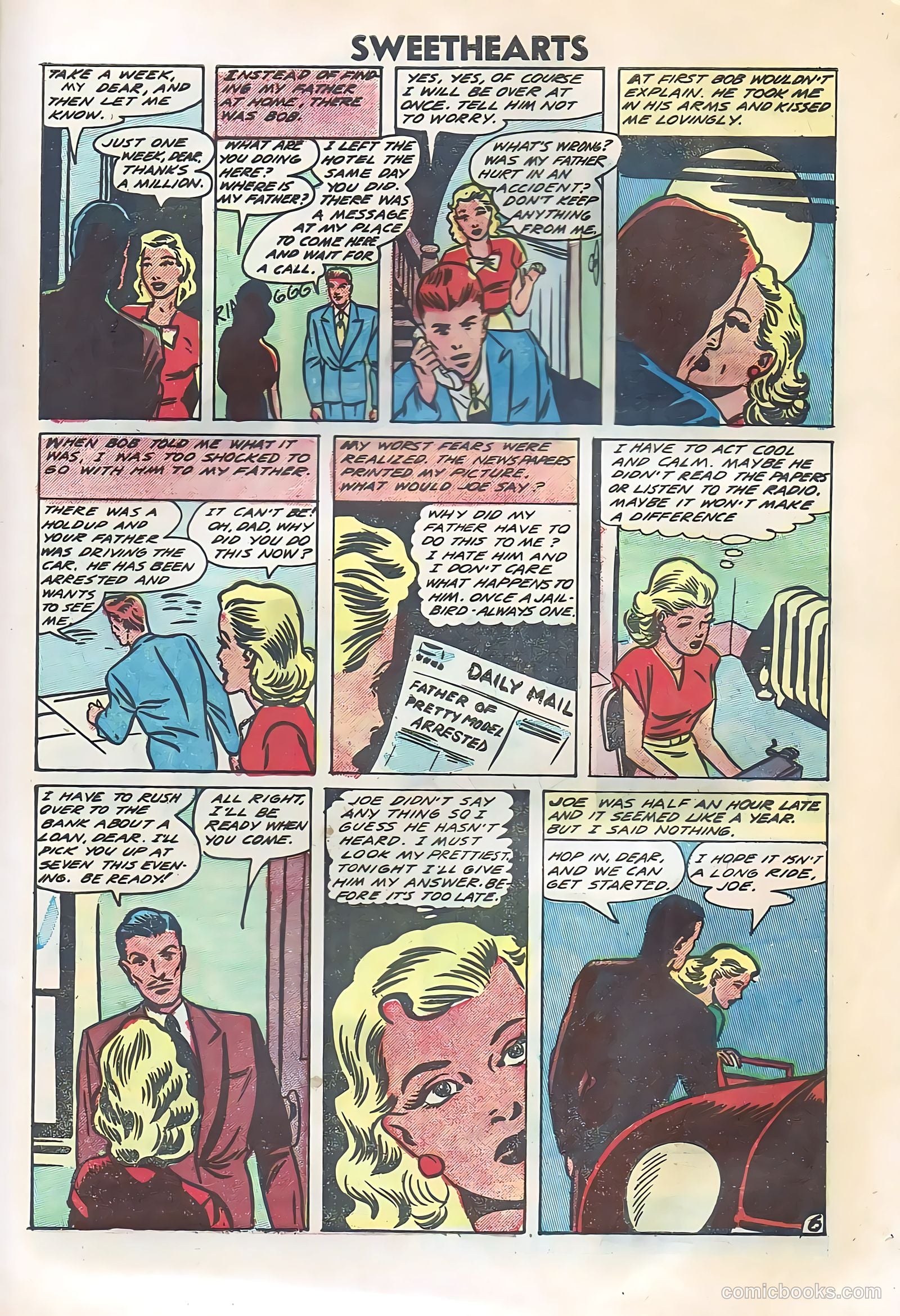 Sweethearts #31 (1955) — page 9 of 36