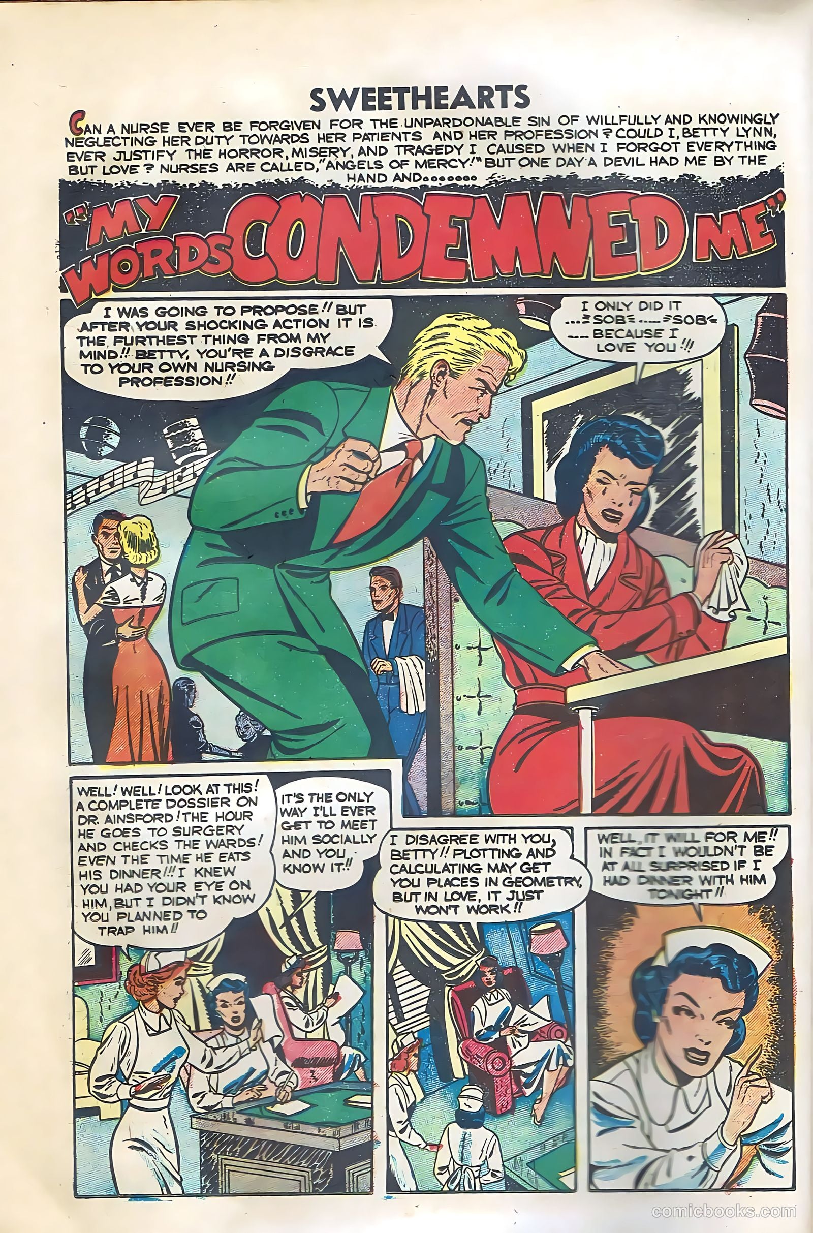 Sweethearts #31 (1955) — page 14 of 36