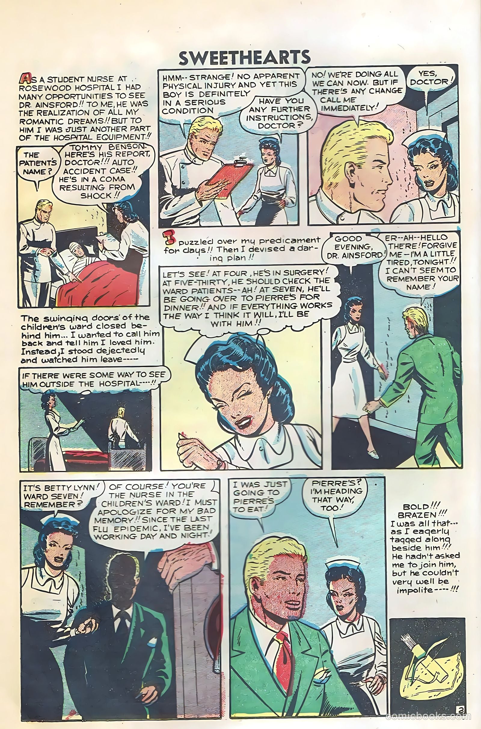Sweethearts #31 (1955) — page 16 of 36