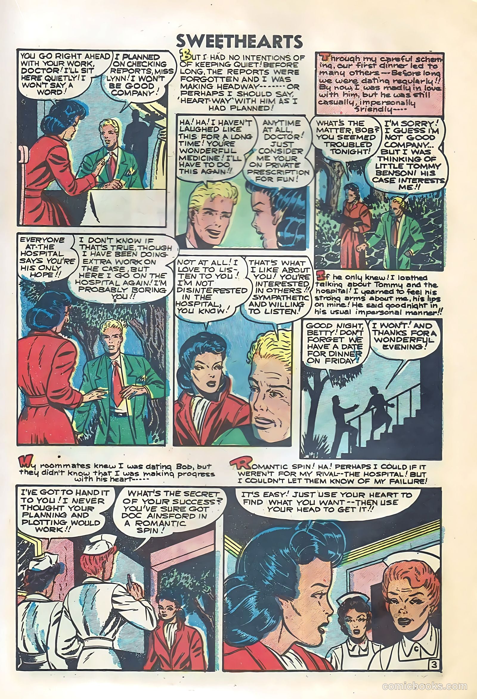 Sweethearts #31 (1955) — page 17 of 36