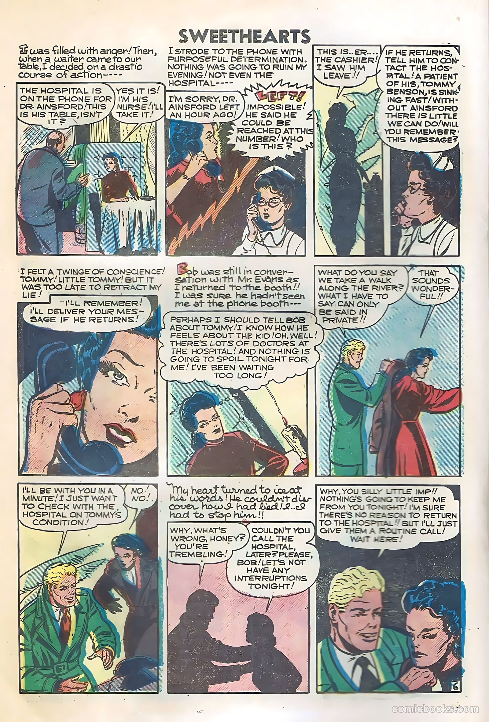 Sweethearts #31 (1955) — page 20 of 36