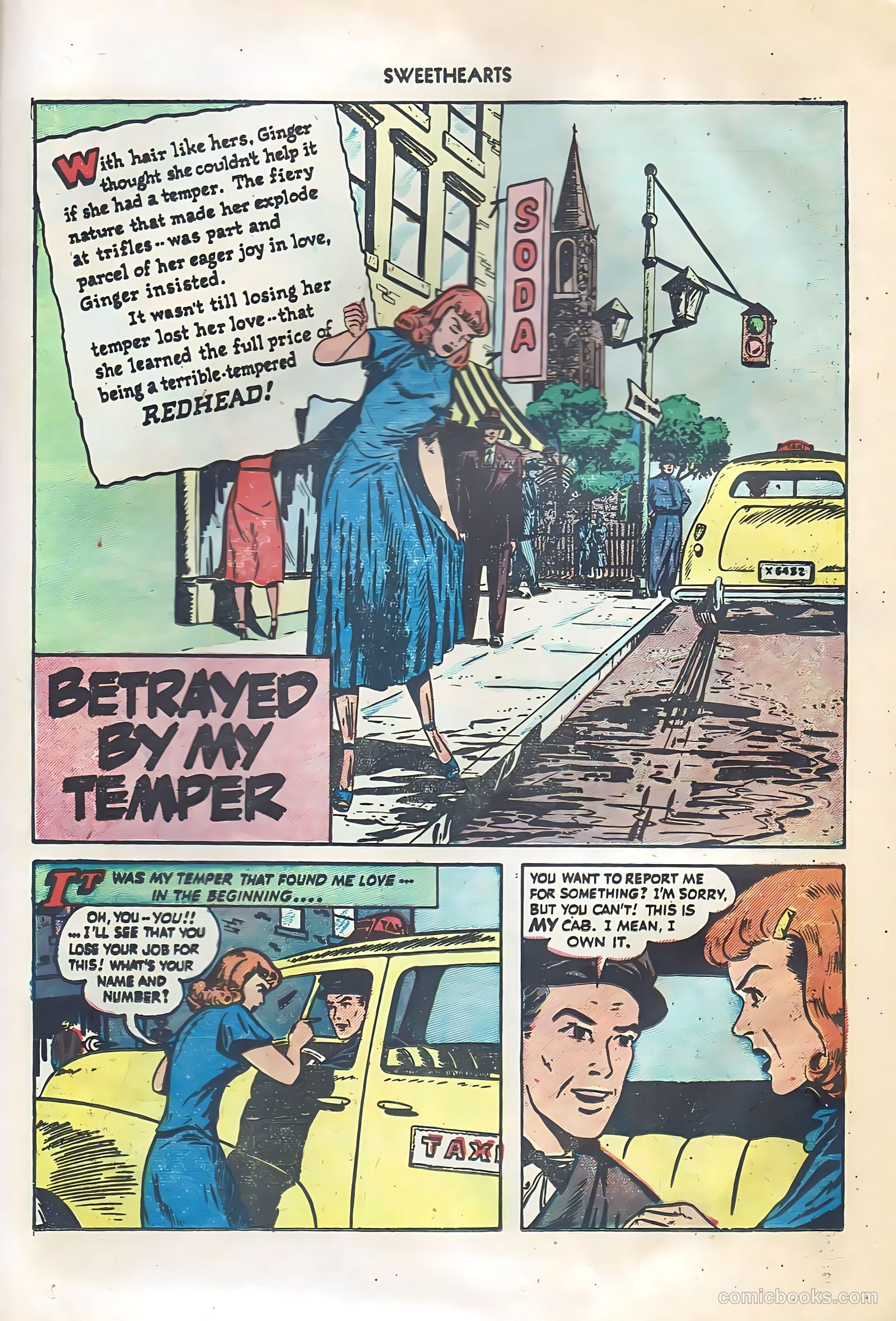 Sweethearts #31 (1955) — page 23 of 36
