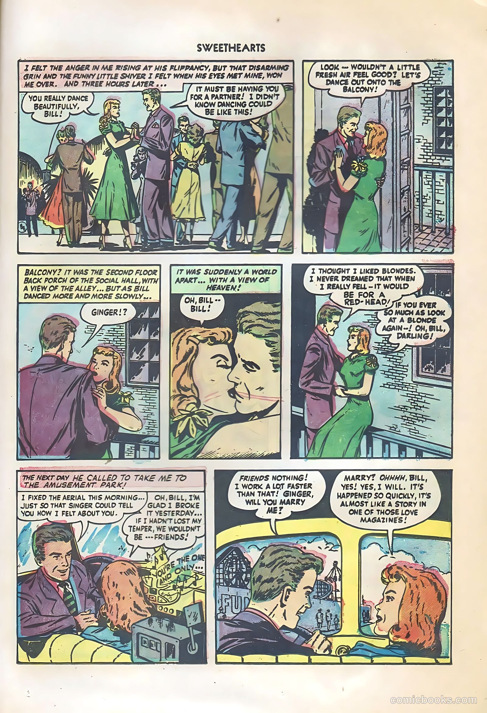 Sweethearts #31 (1955) — page 25 of 36