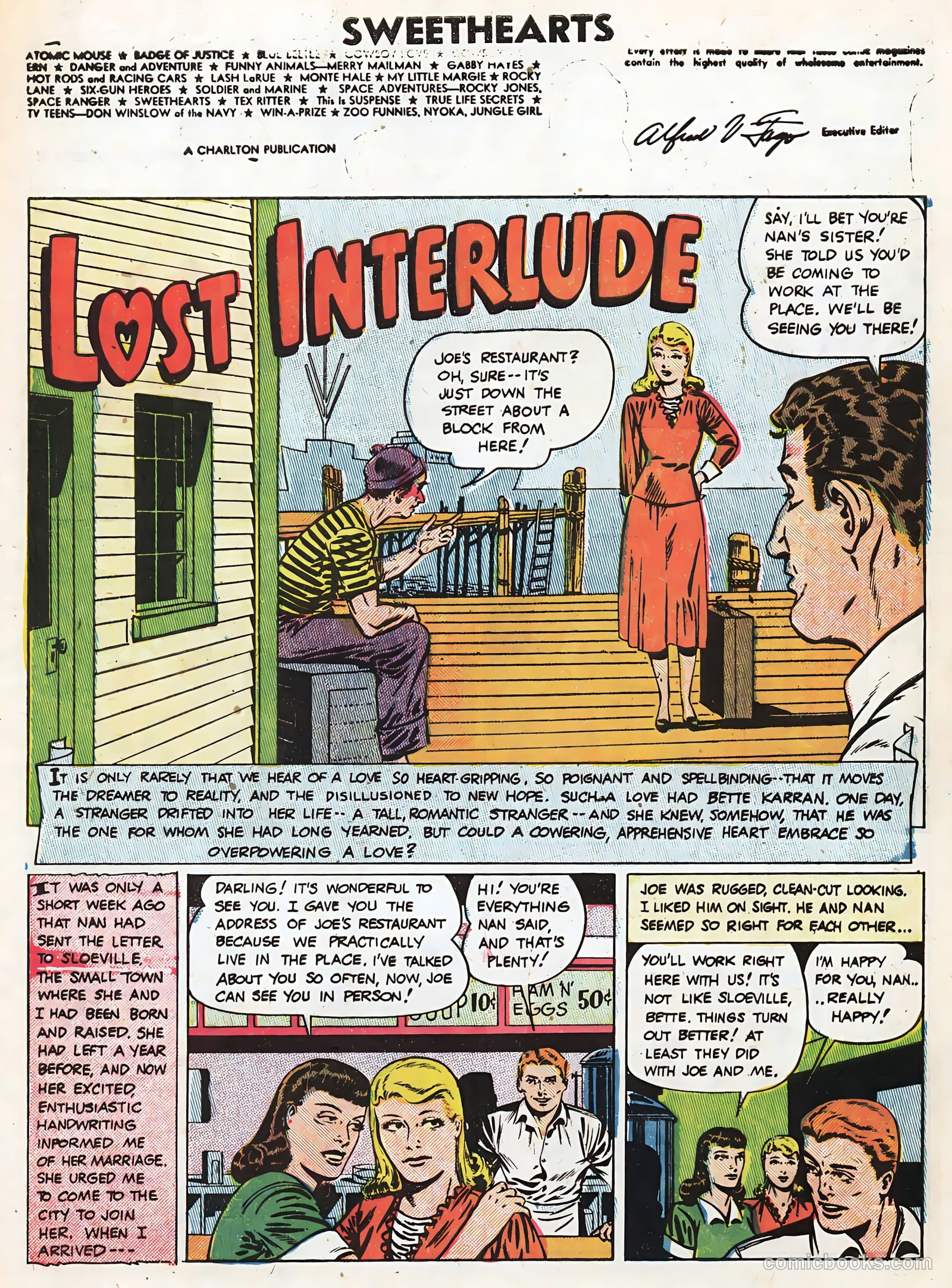 Sweethearts #32 (1955) — page 3 of 37