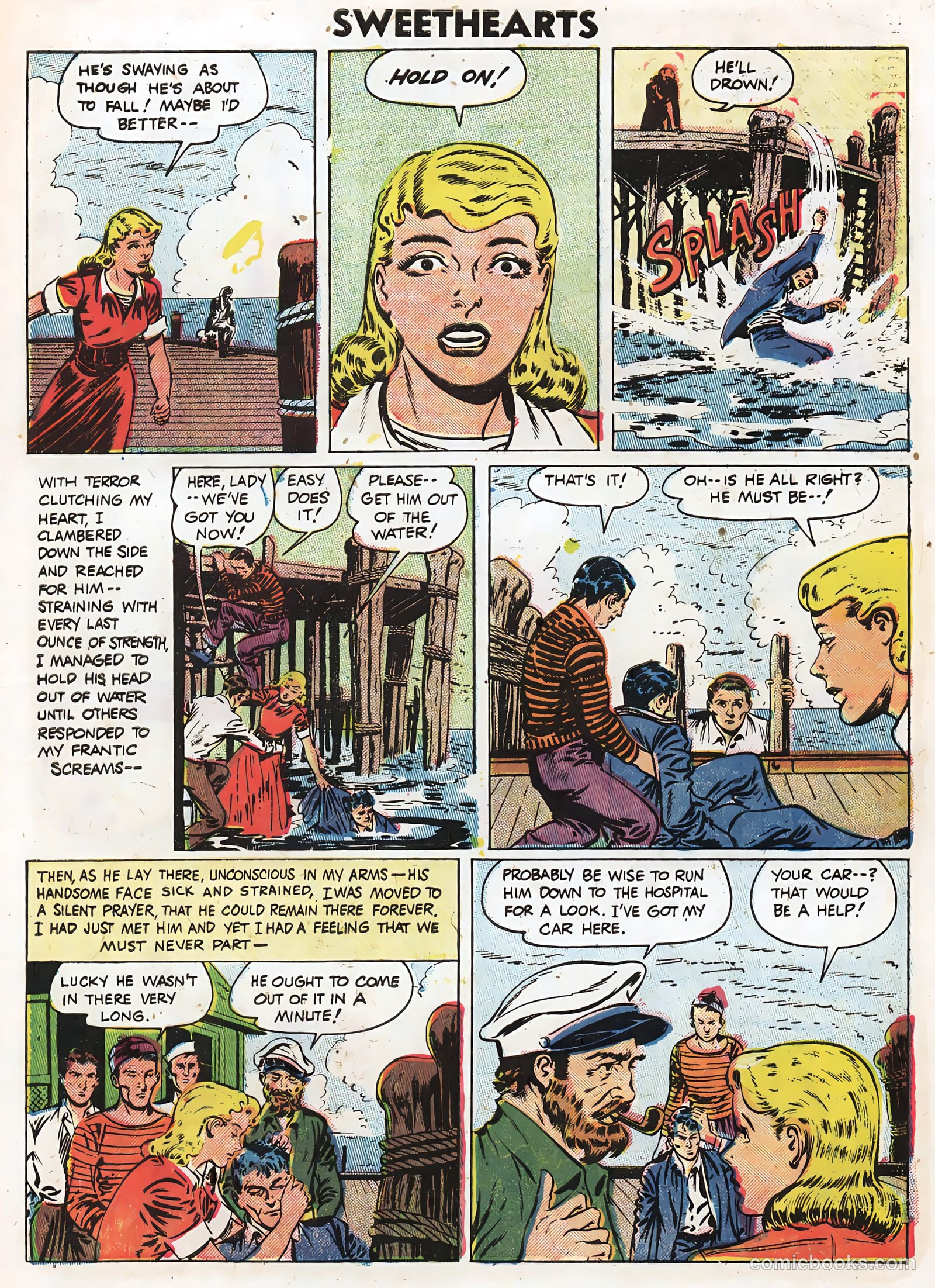 Sweethearts #32 (1955) — page 7 of 37