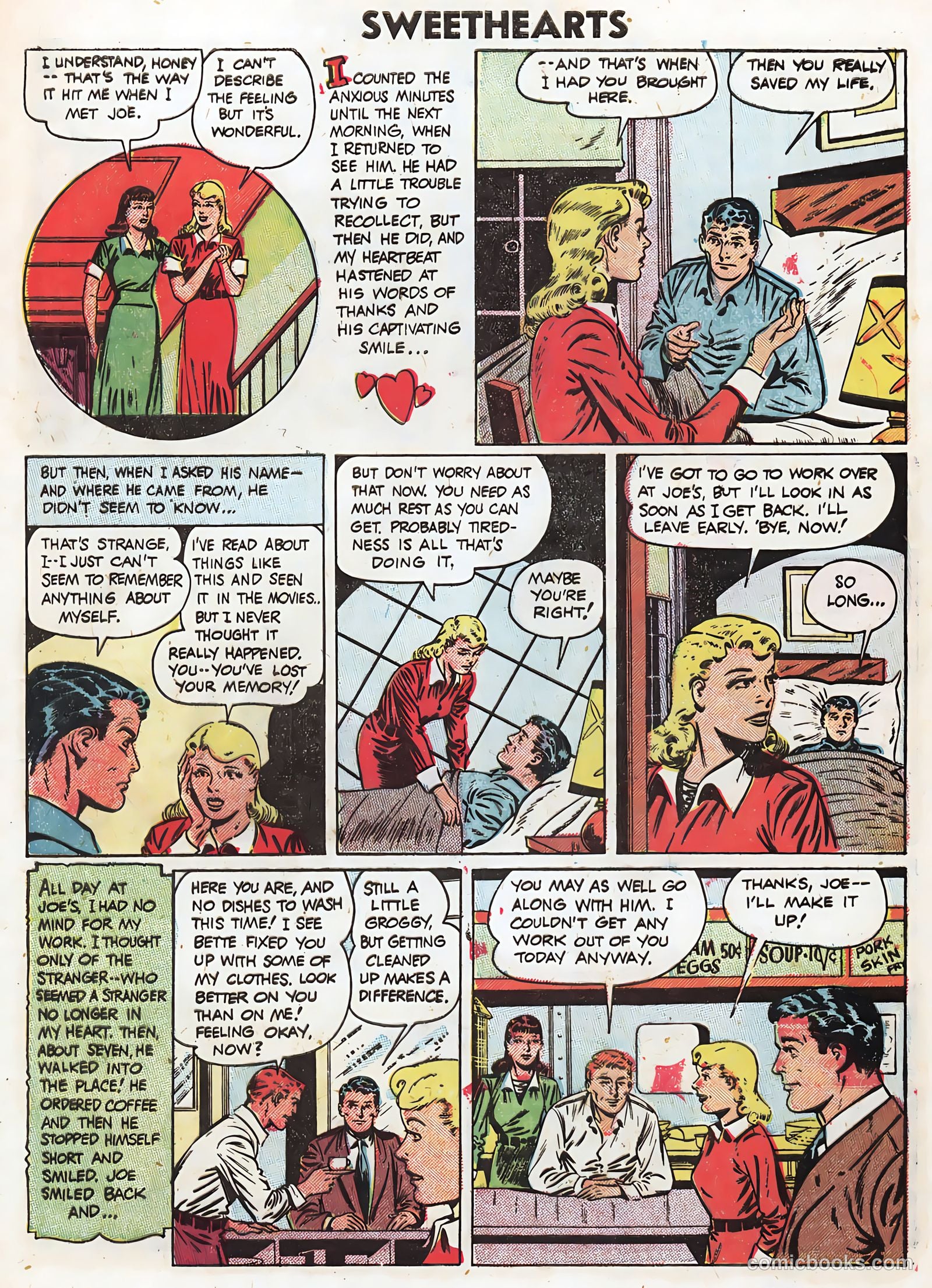 Sweethearts #32 (1955) — page 9 of 37
