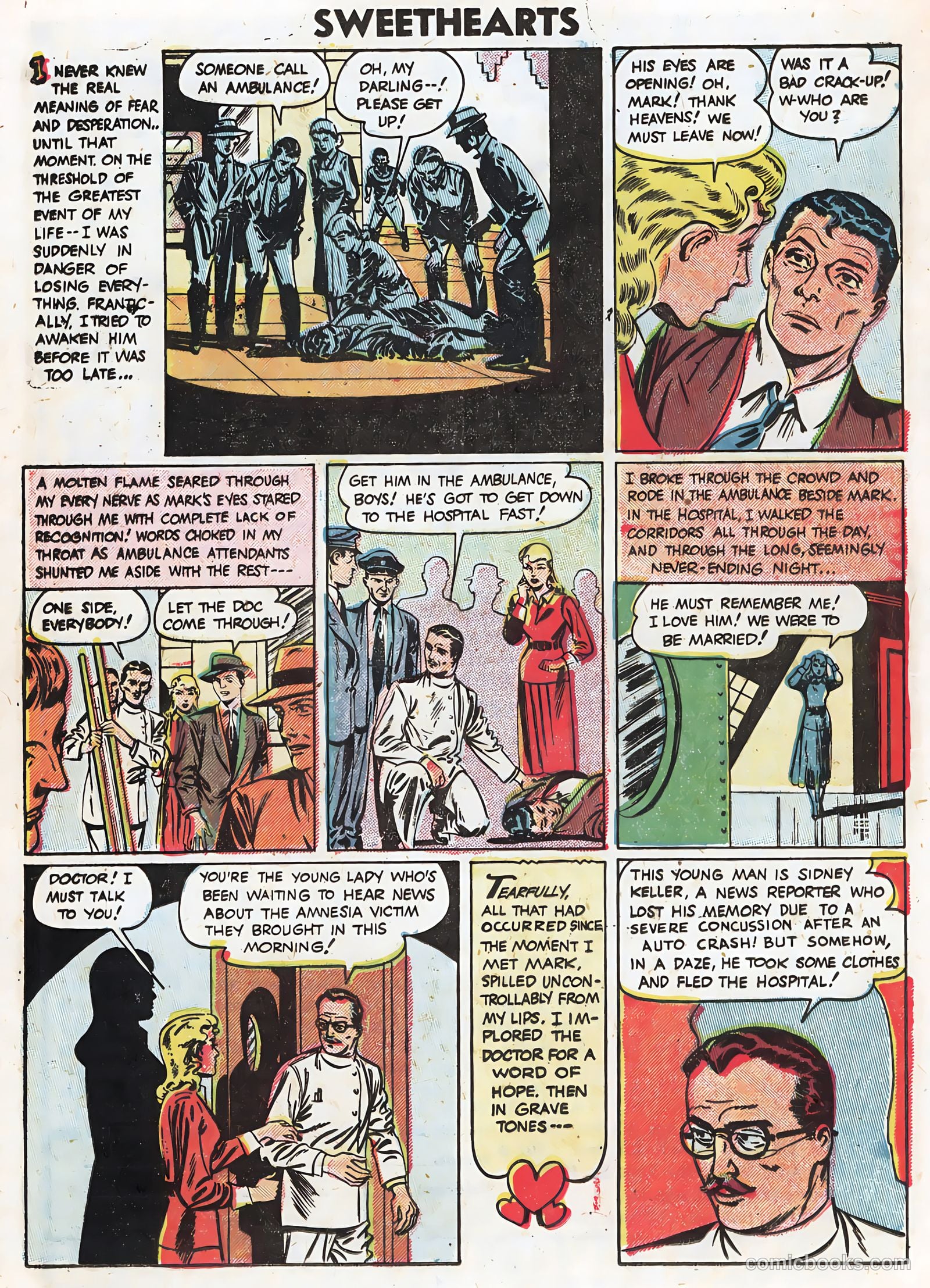 Sweethearts #32 (1955) — page 16 of 37