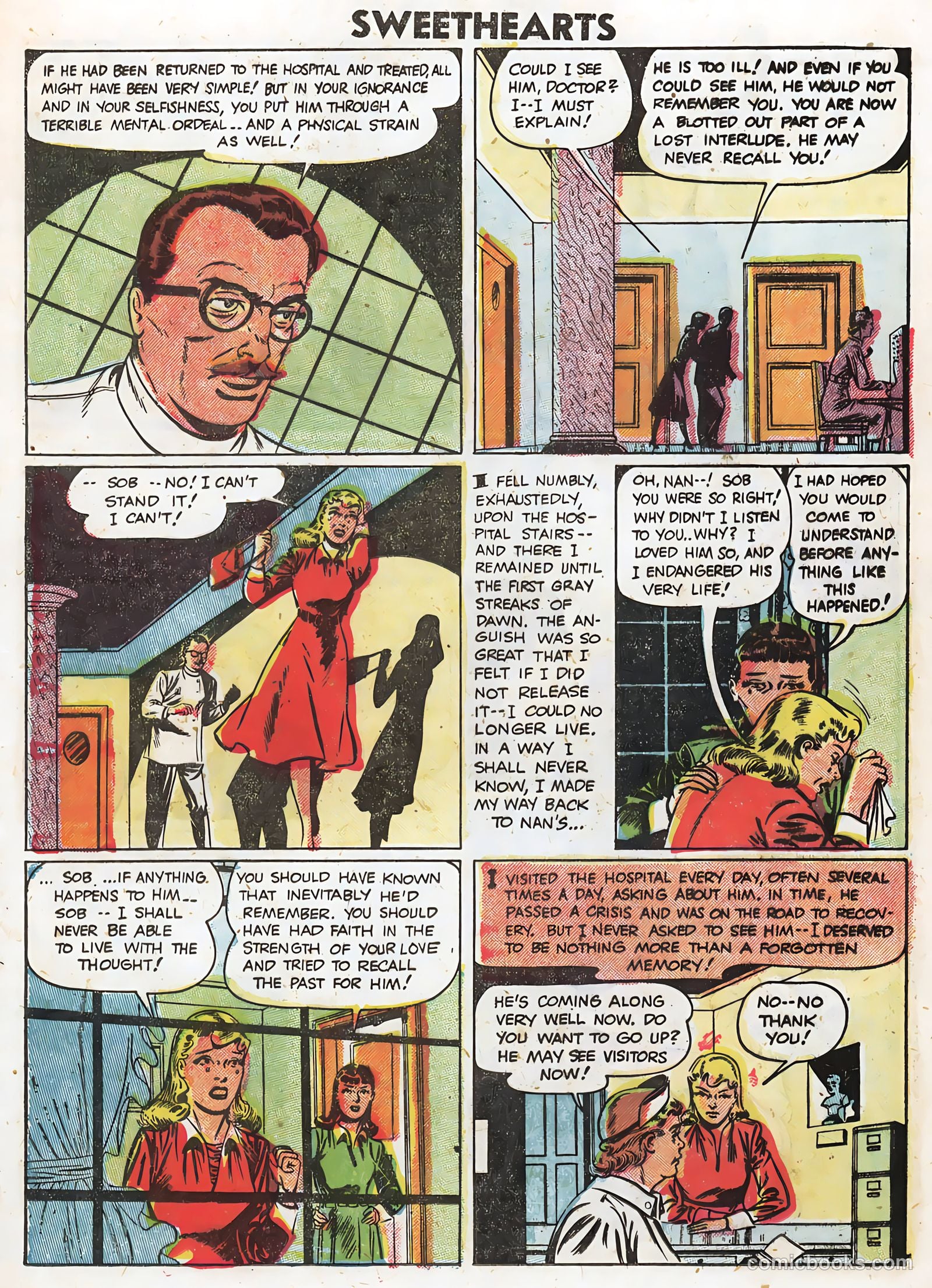 Sweethearts #32 (1955) — page 17 of 37