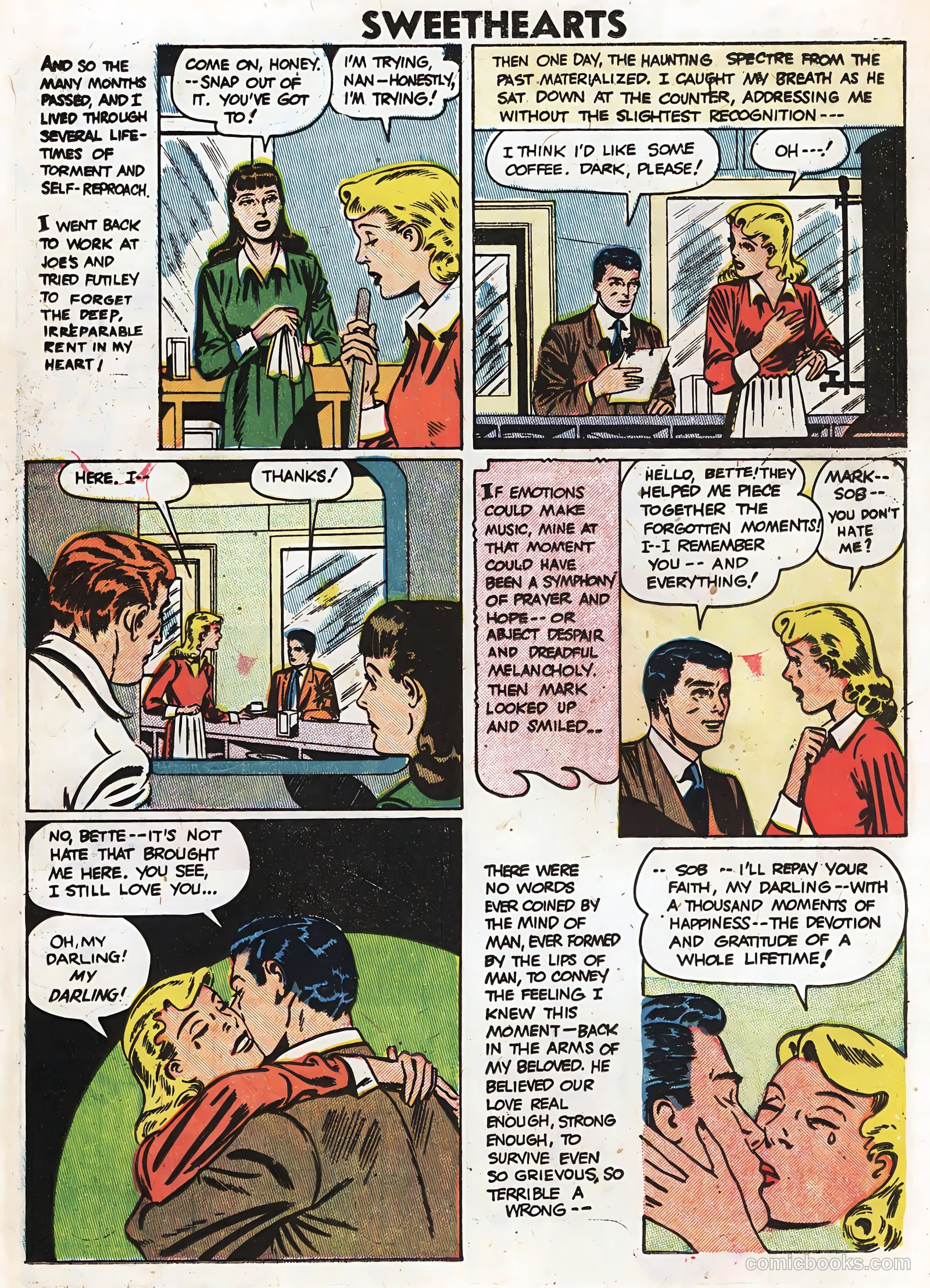 Sweethearts #32 (1955) — page 18 of 37