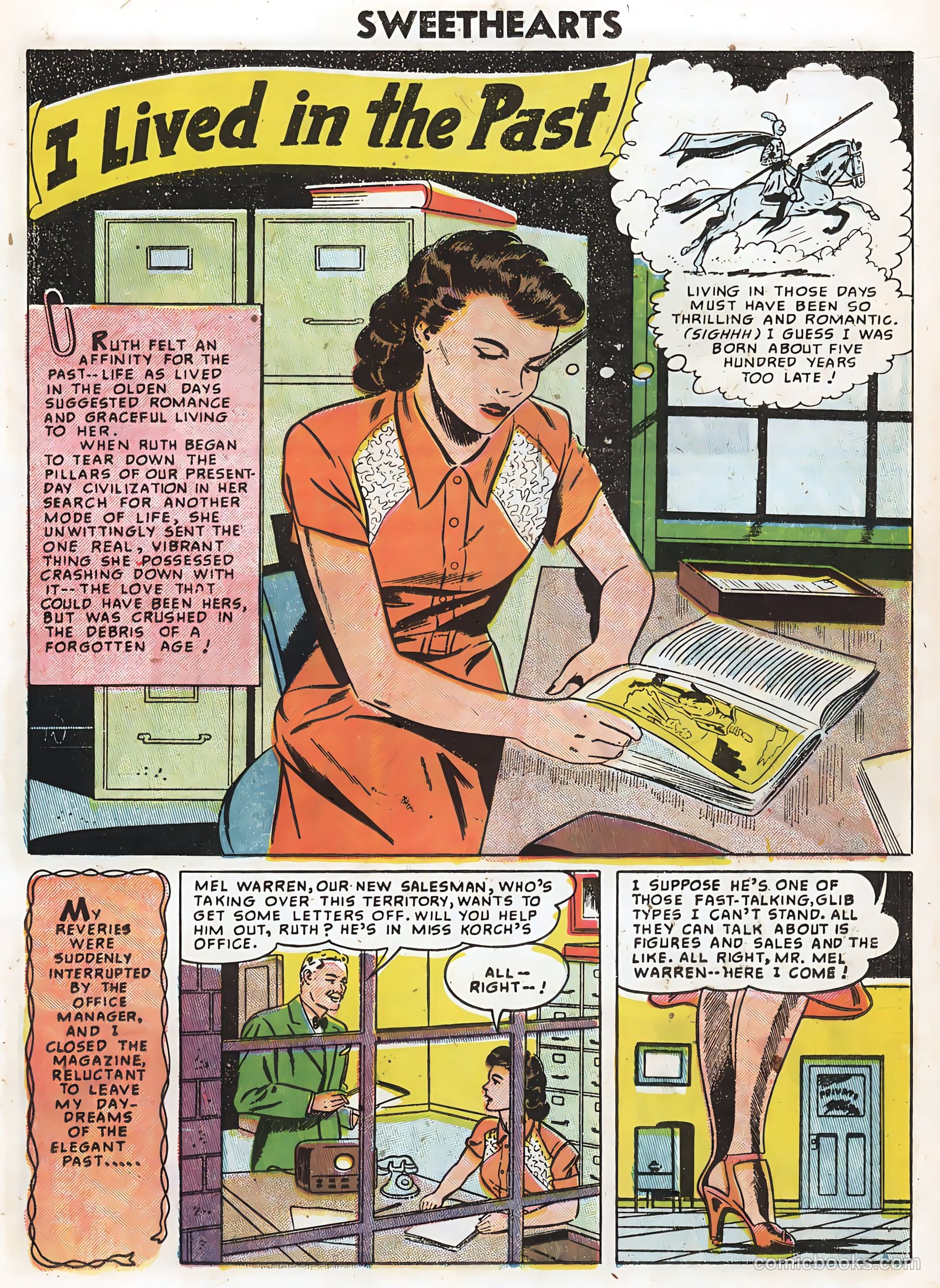 Sweethearts #32 (1955) — page 23 of 37