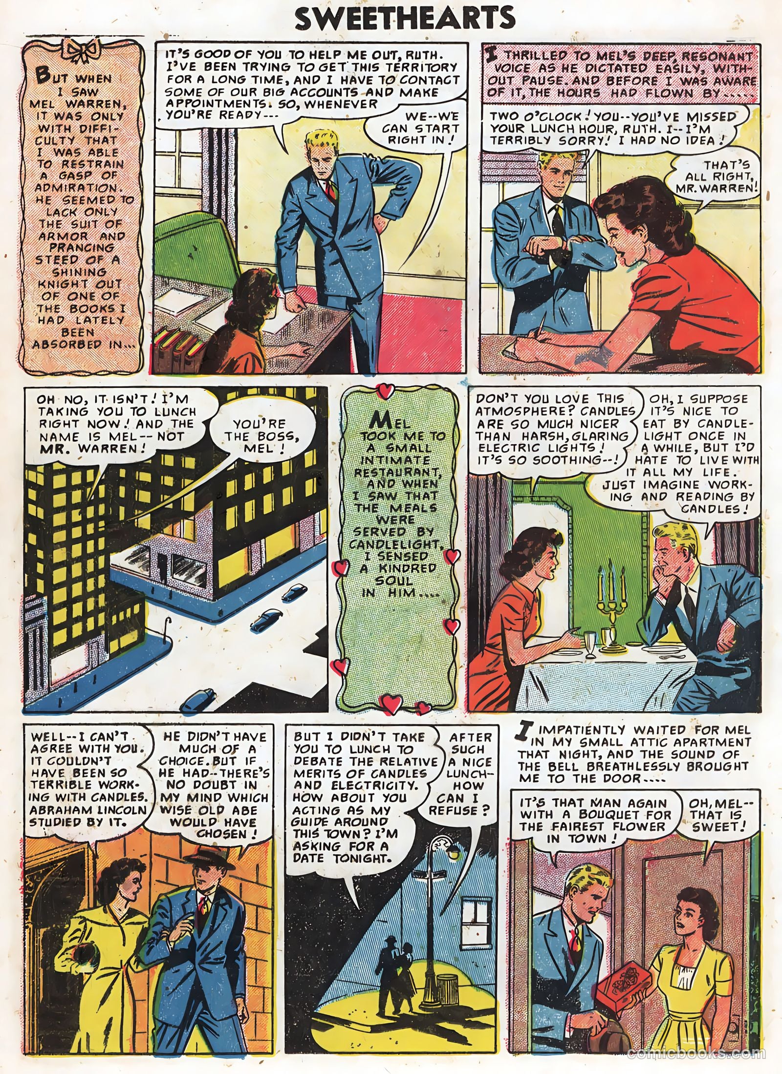 Sweethearts #32 (1955) — page 24 of 37