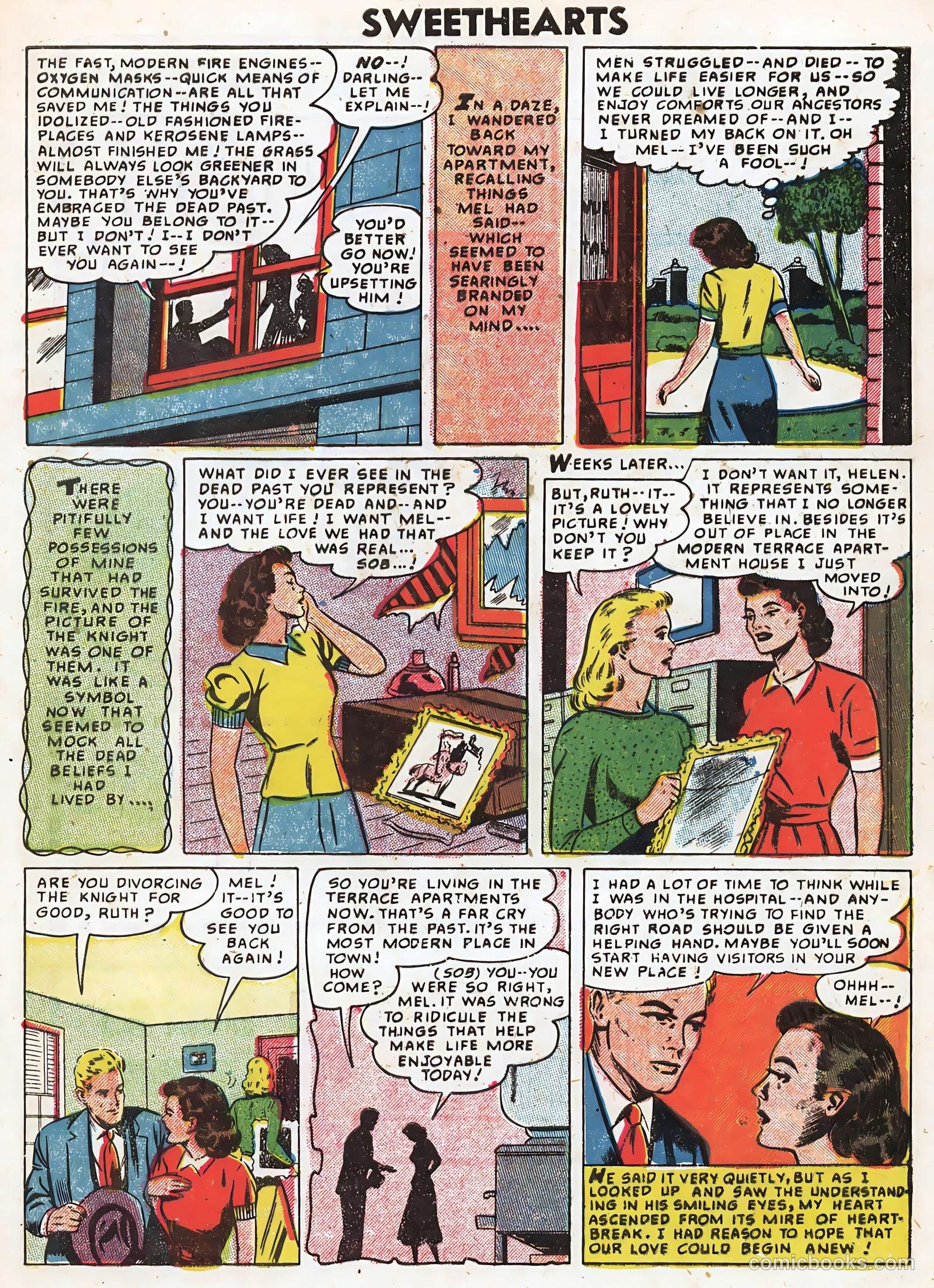 Sweethearts #32 (1955) — page 33 of 37