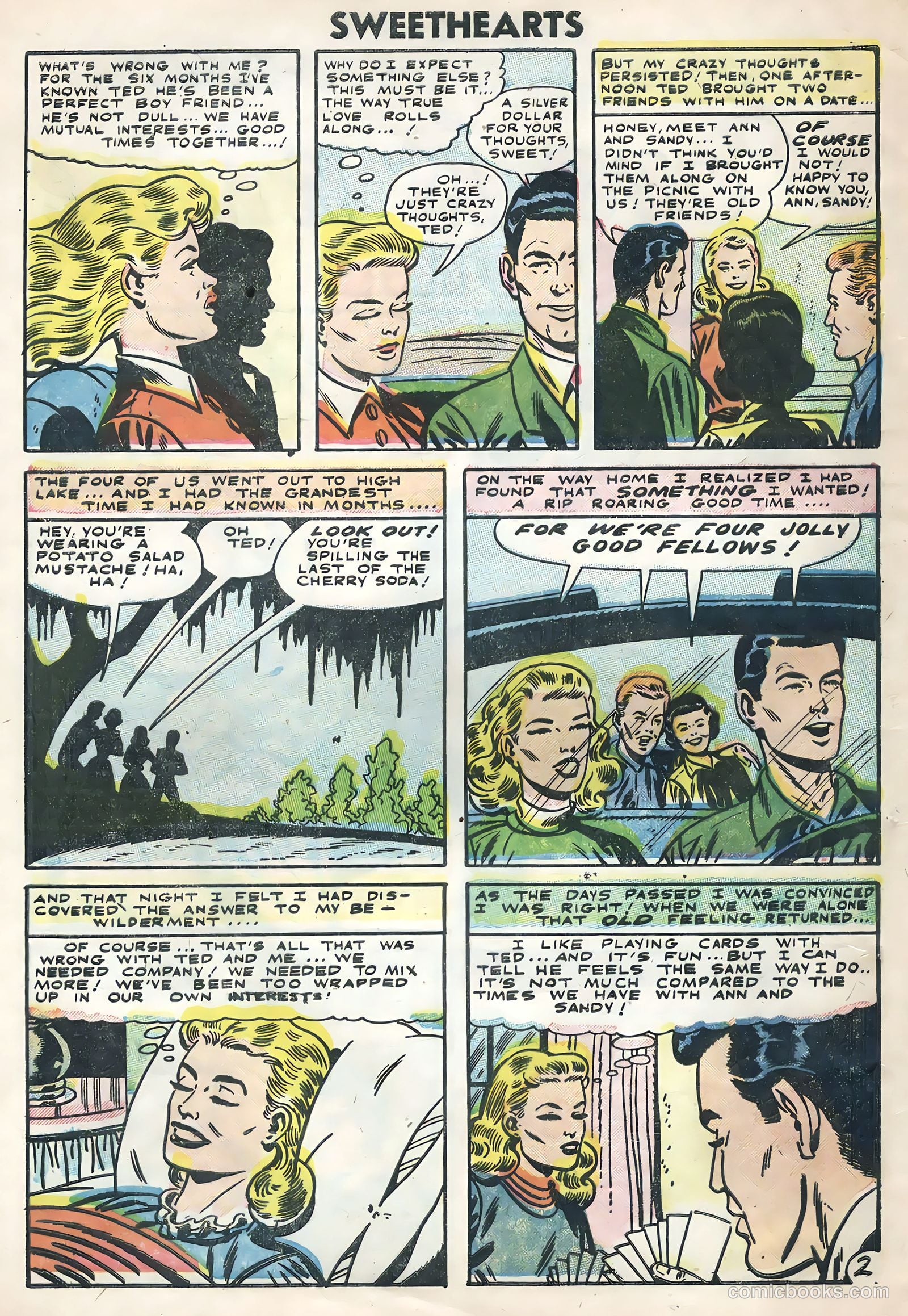 Sweethearts #33 (1956) — page 4 of 36