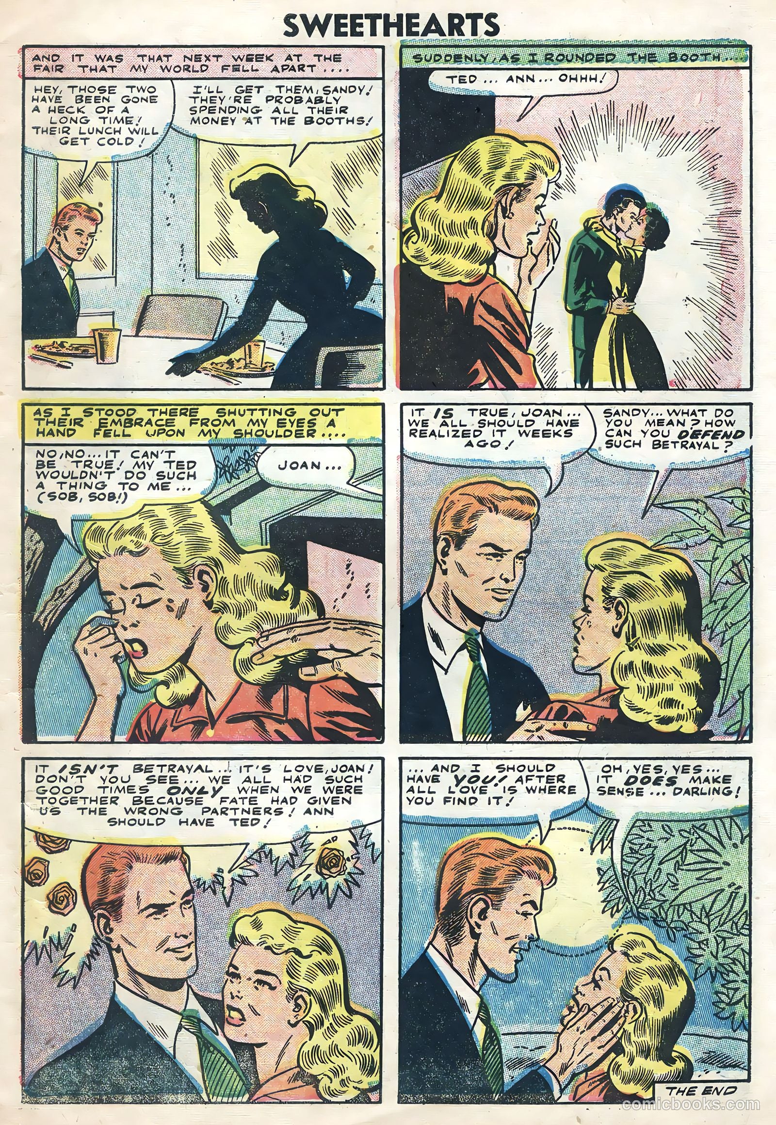 Sweethearts #33 (1956) — page 7 of 36