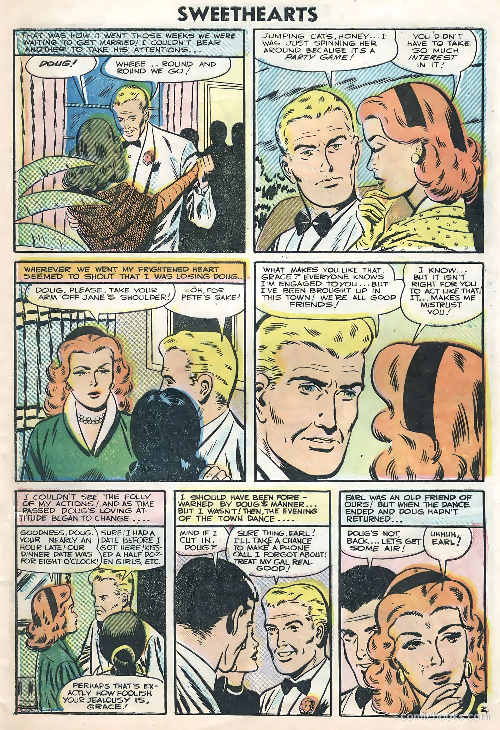 Sweethearts #33 (1956) — page 9 of 36