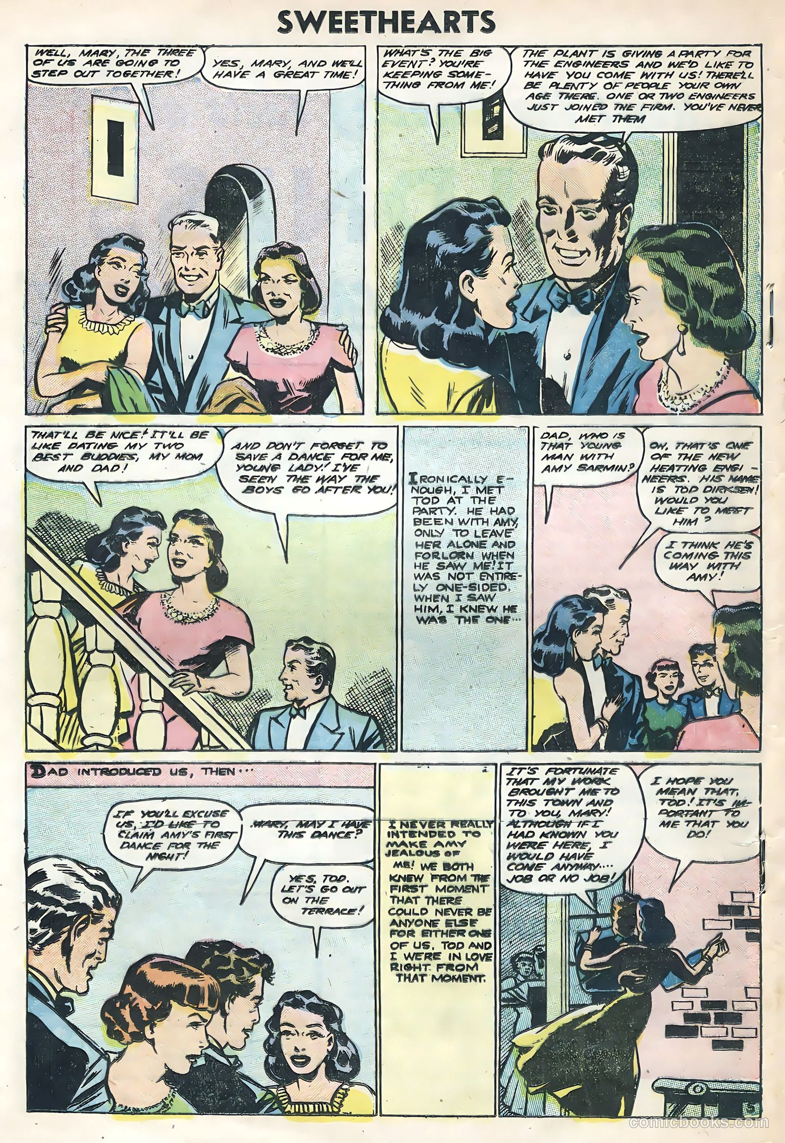 Sweethearts #33 (1956) — page 16 of 36