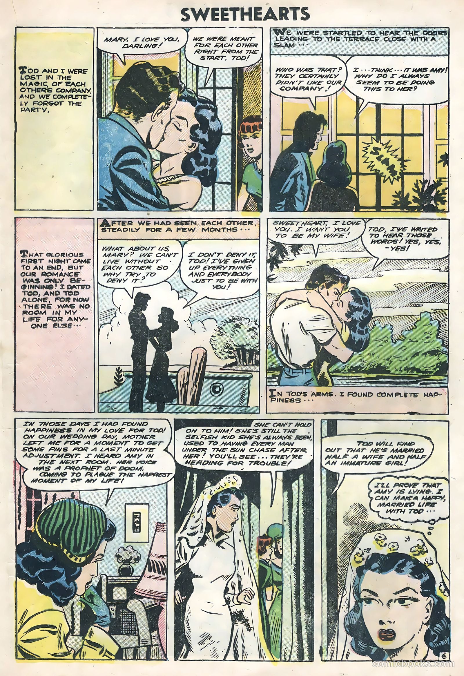 Sweethearts #33 (1956) — page 17 of 36