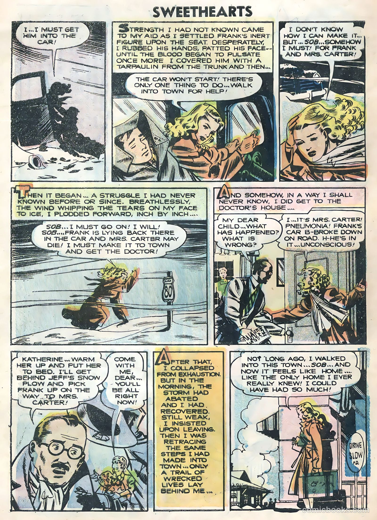 Sweethearts #33 (1956) — page 32 of 36
