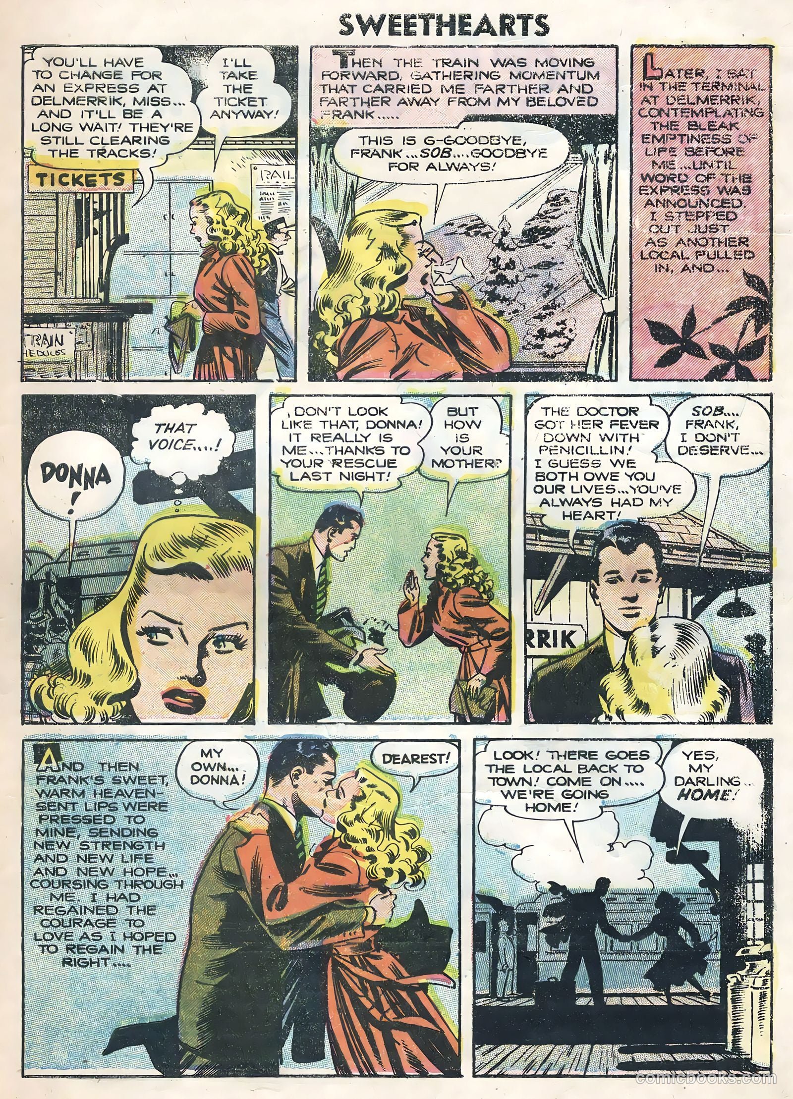 Sweethearts #33 (1956) — page 33 of 36