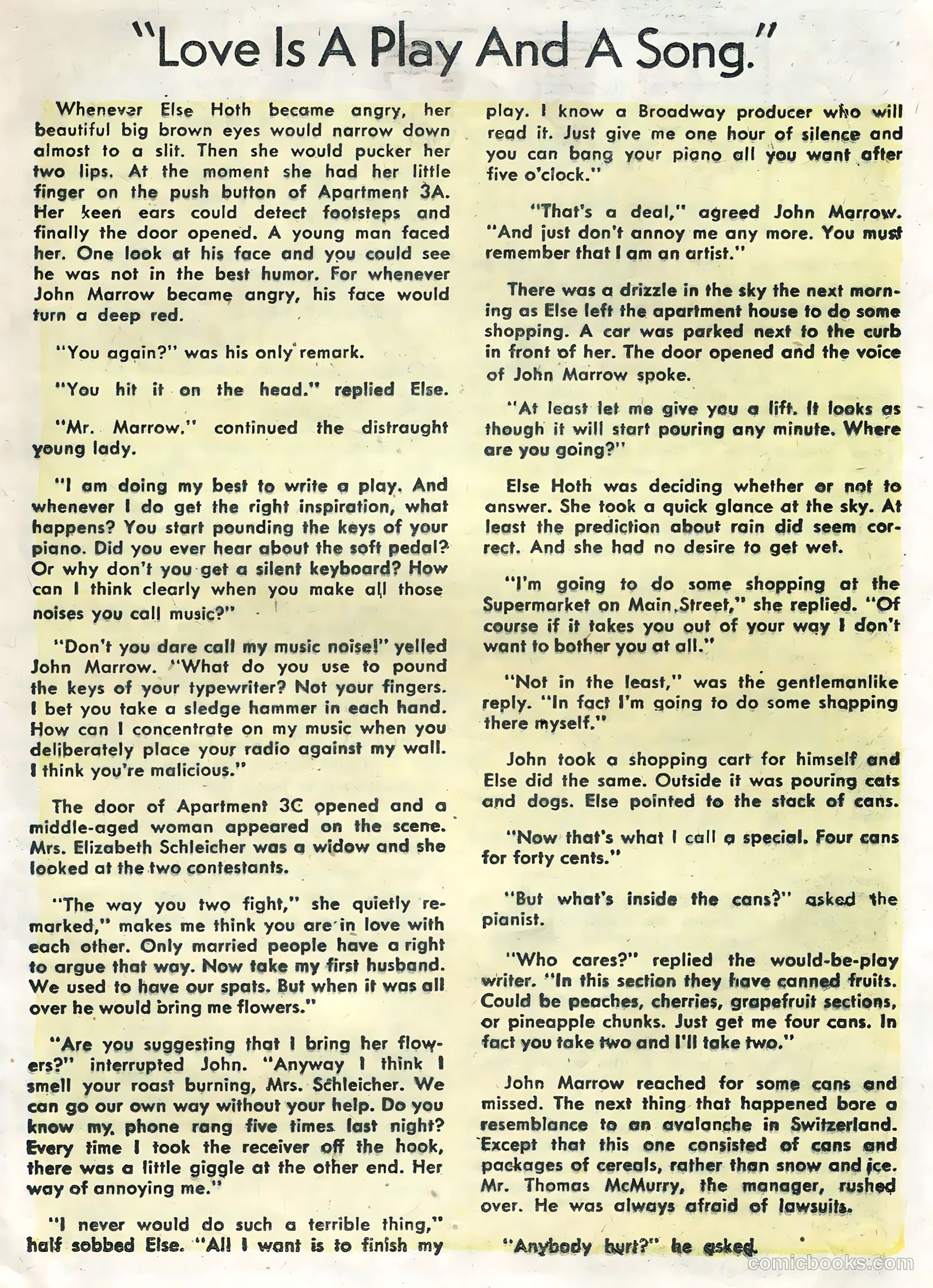 Sweethearts #34 (1956) — page 13 of 36