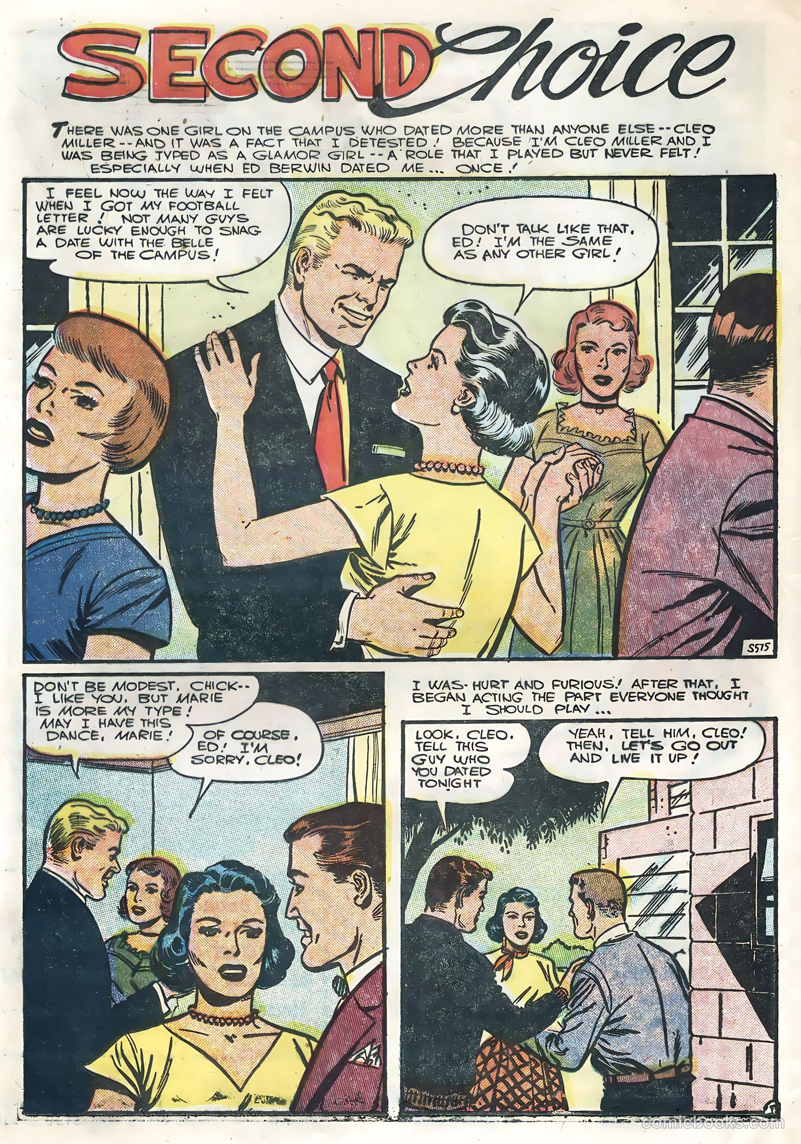 Sweethearts #34 (1956) — page 16 of 36