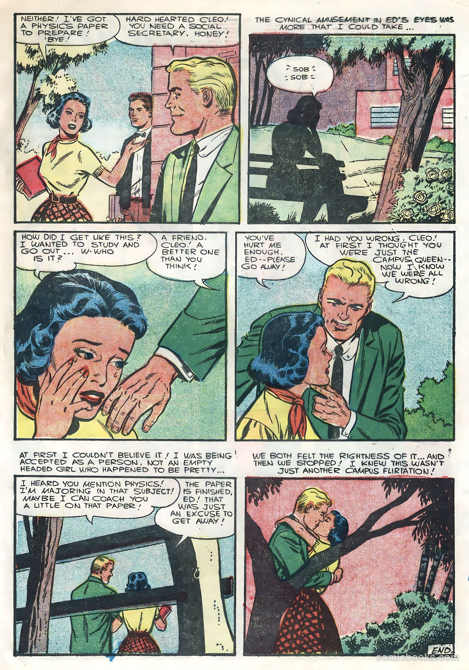 Sweethearts #34 (1956) — page 17 of 36