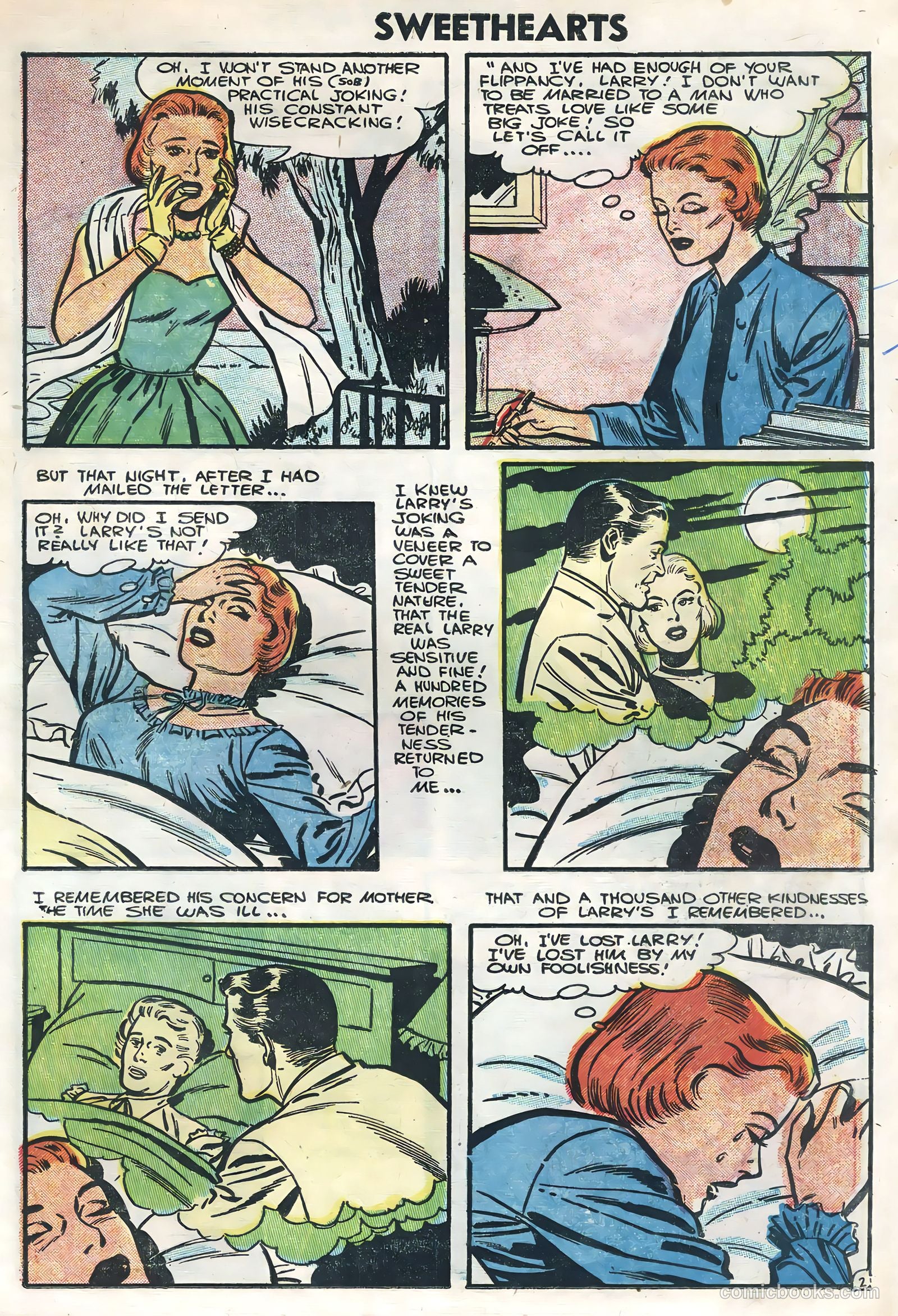 Sweethearts #34 (1956) — page 19 of 36