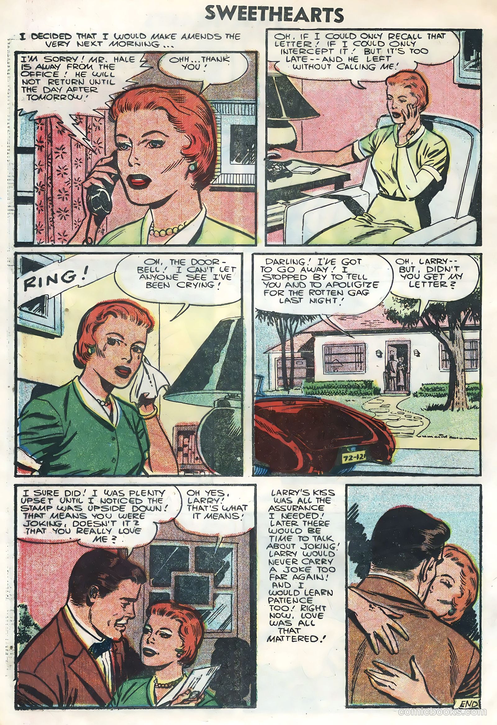 Sweethearts #34 (1956) — page 20 of 36