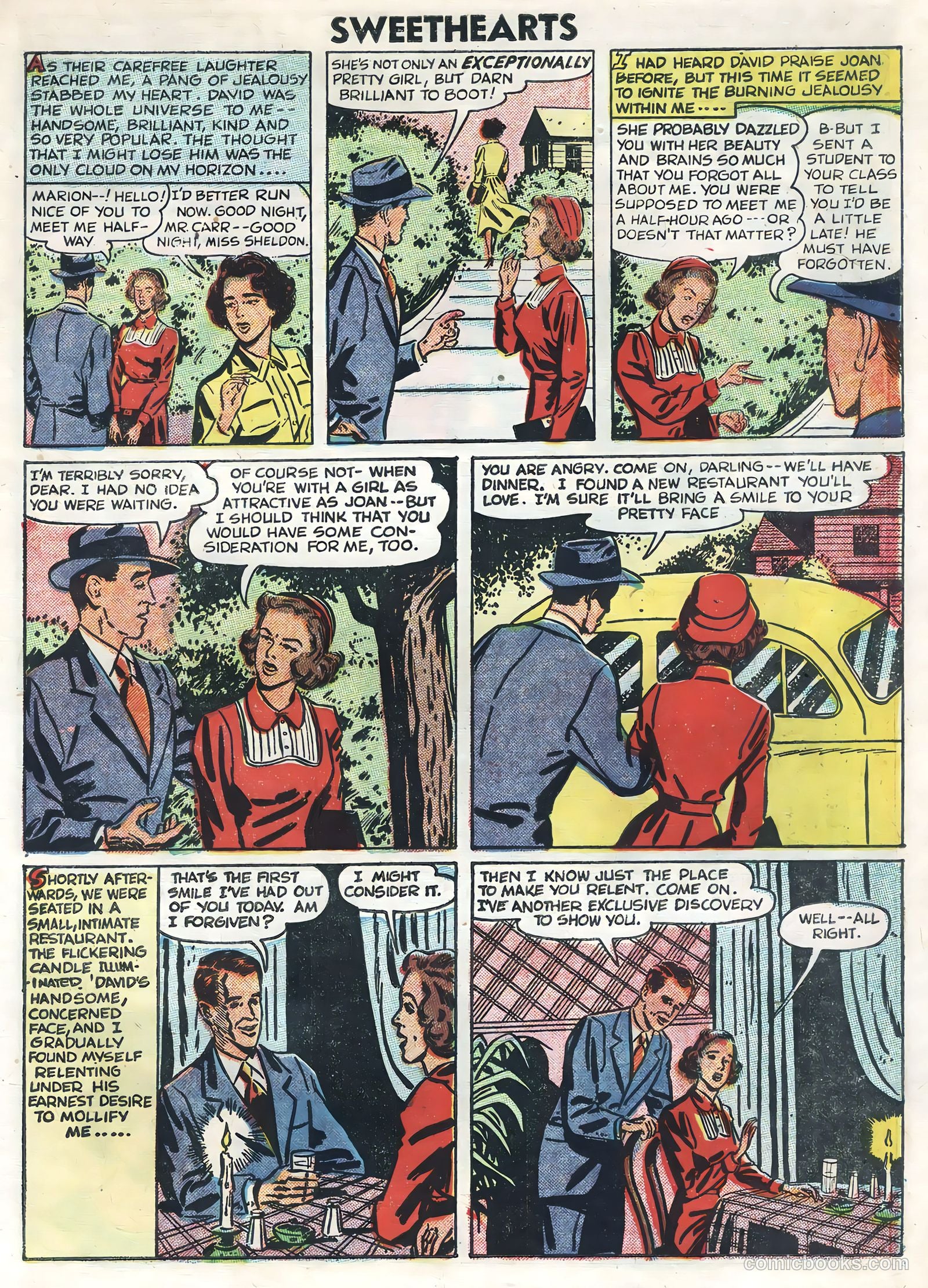 Sweethearts #34 (1956) — page 23 of 36
