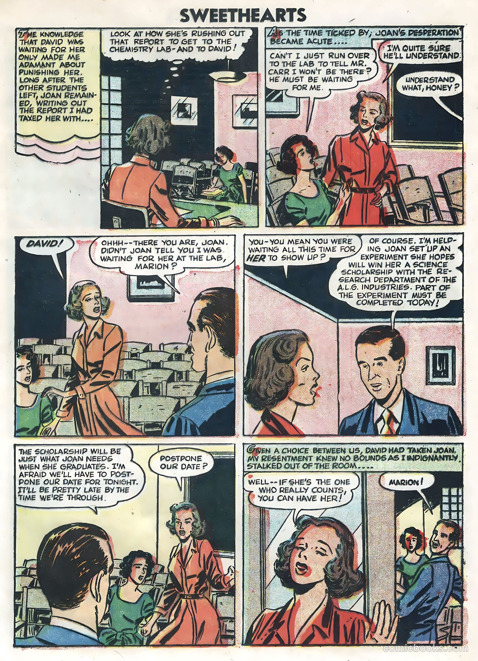 Sweethearts #34 (1956) — page 25 of 36