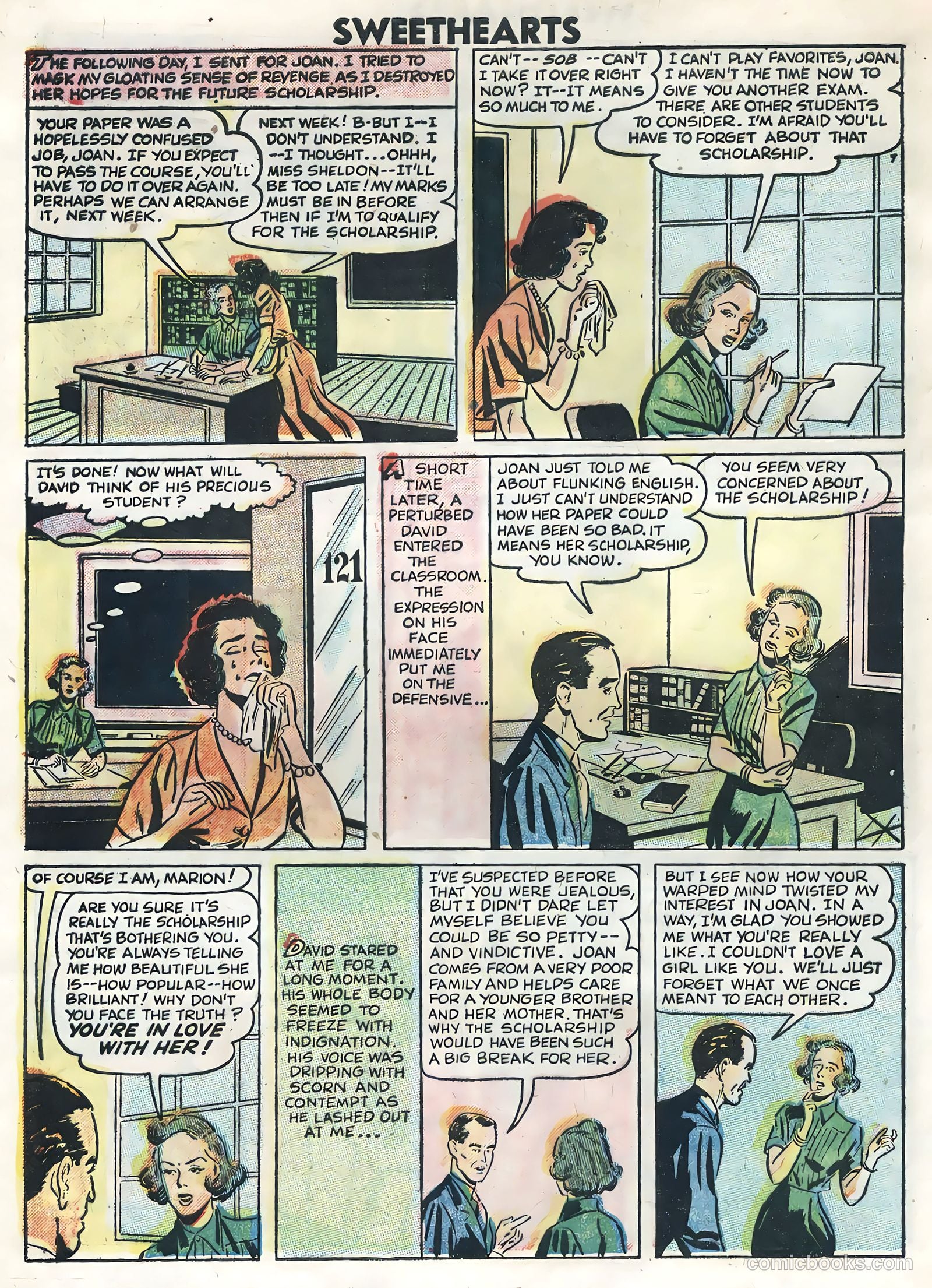 Sweethearts #34 (1956) — page 28 of 36