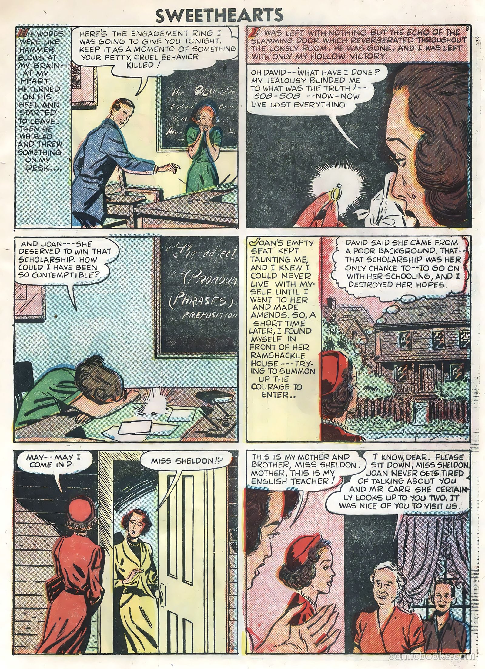 Sweethearts #34 (1956) — page 29 of 36