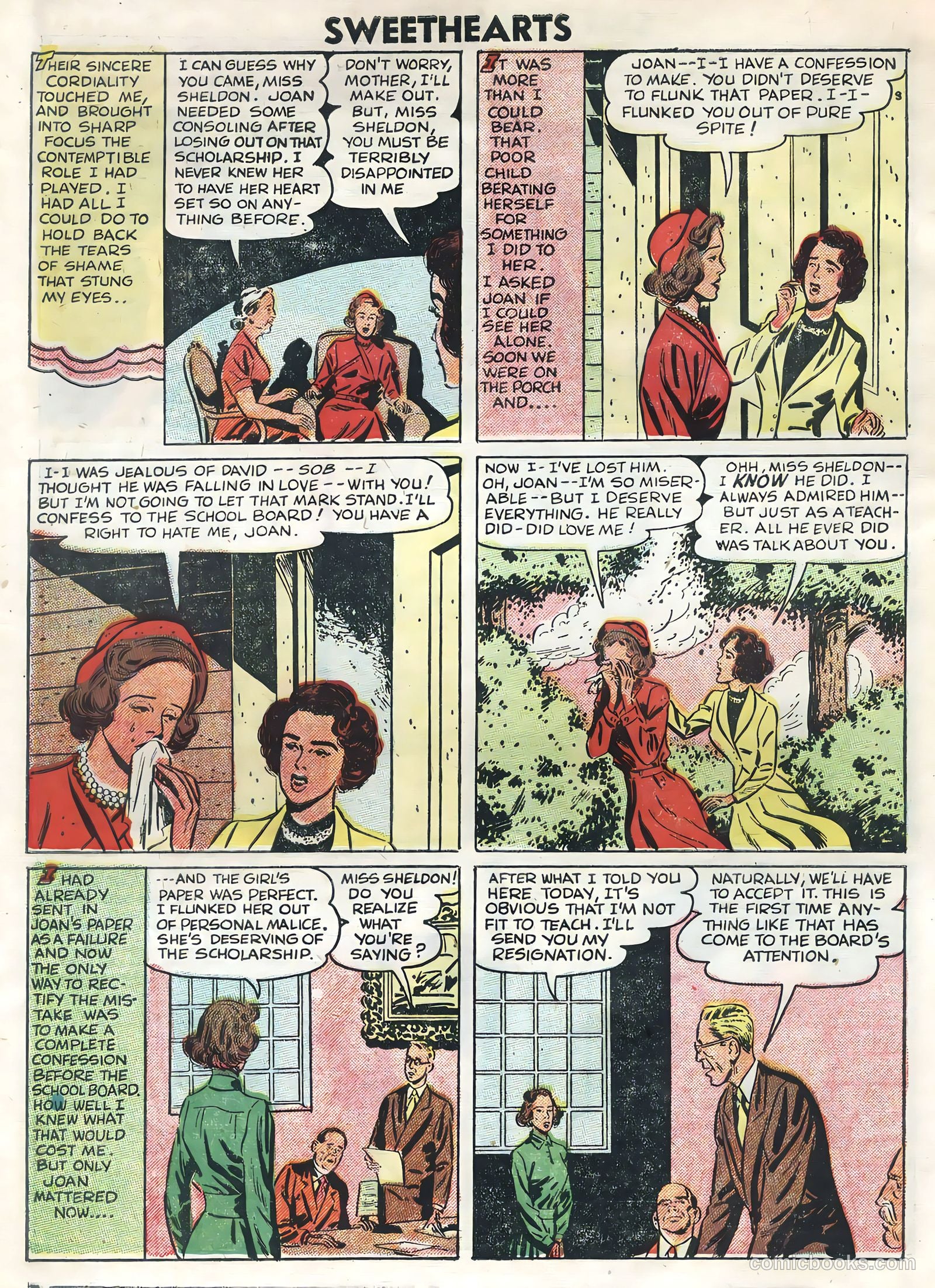 Sweethearts #34 (1956) — page 30 of 36